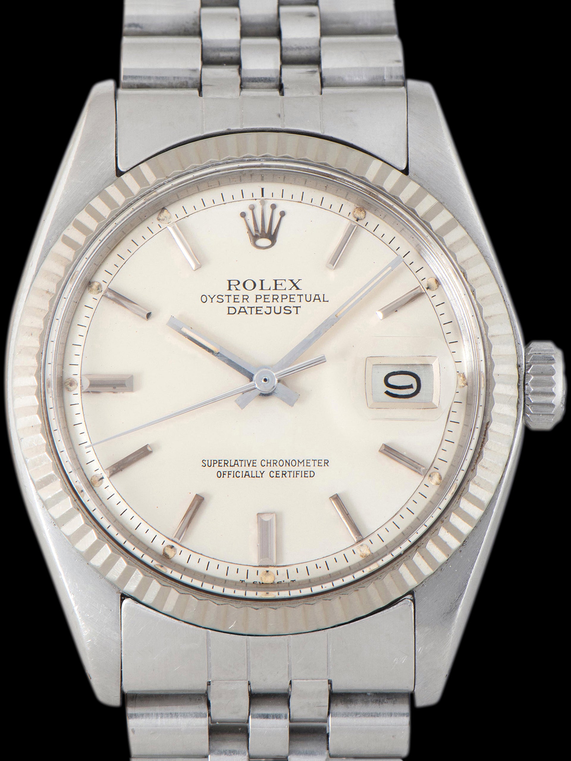 1977 Rolex Datejust (Ref. 1601) Satin Silver Dial