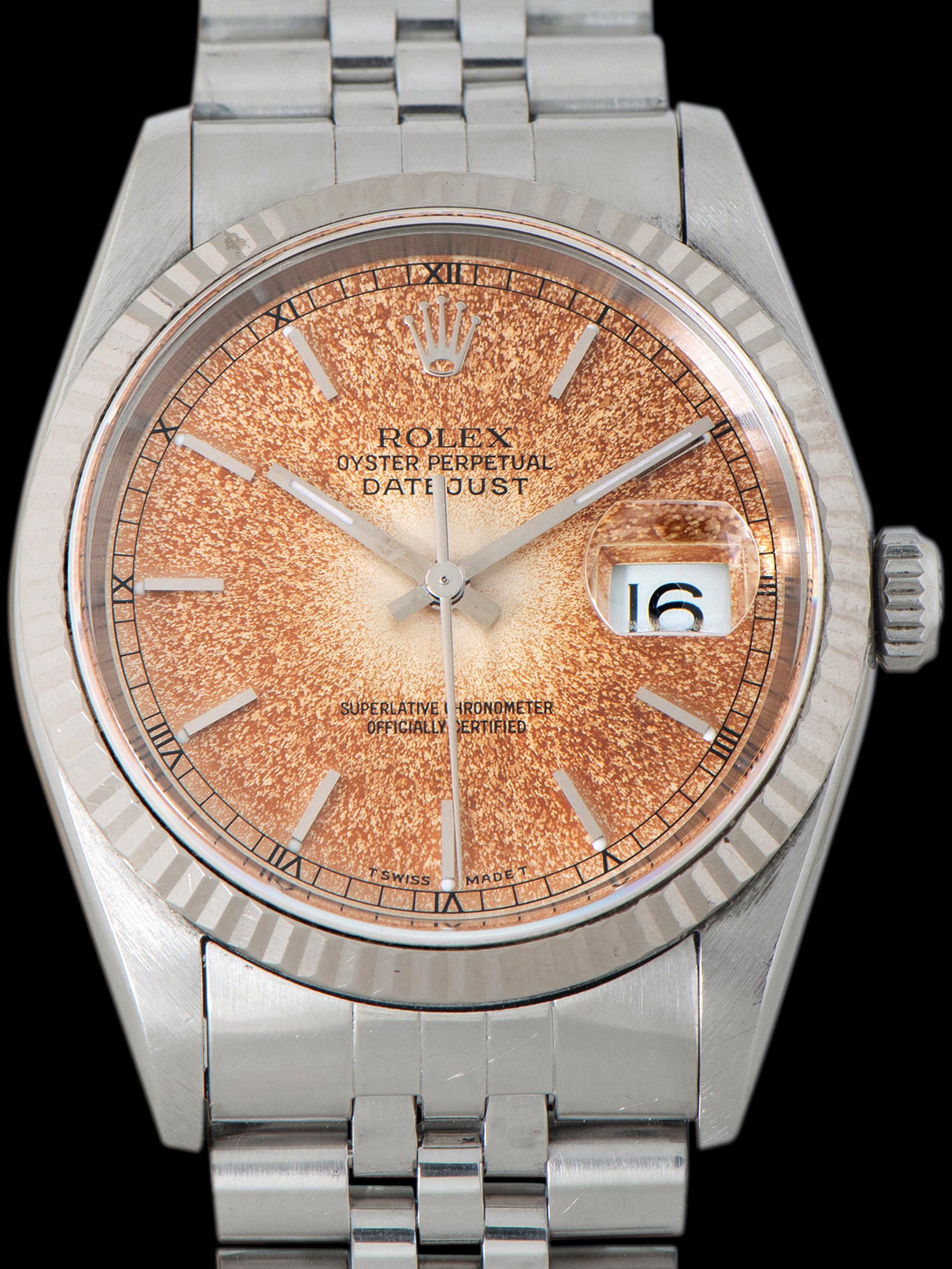 Tropical 1997 Rolex Datejust (Ref. 16234) "Tritinova" Dial