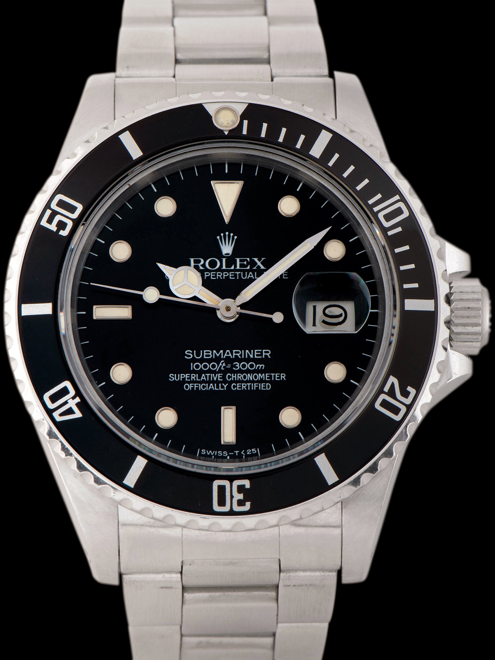 1985 Rolex Submariner (Ref. 16800) W/ Box & Papers