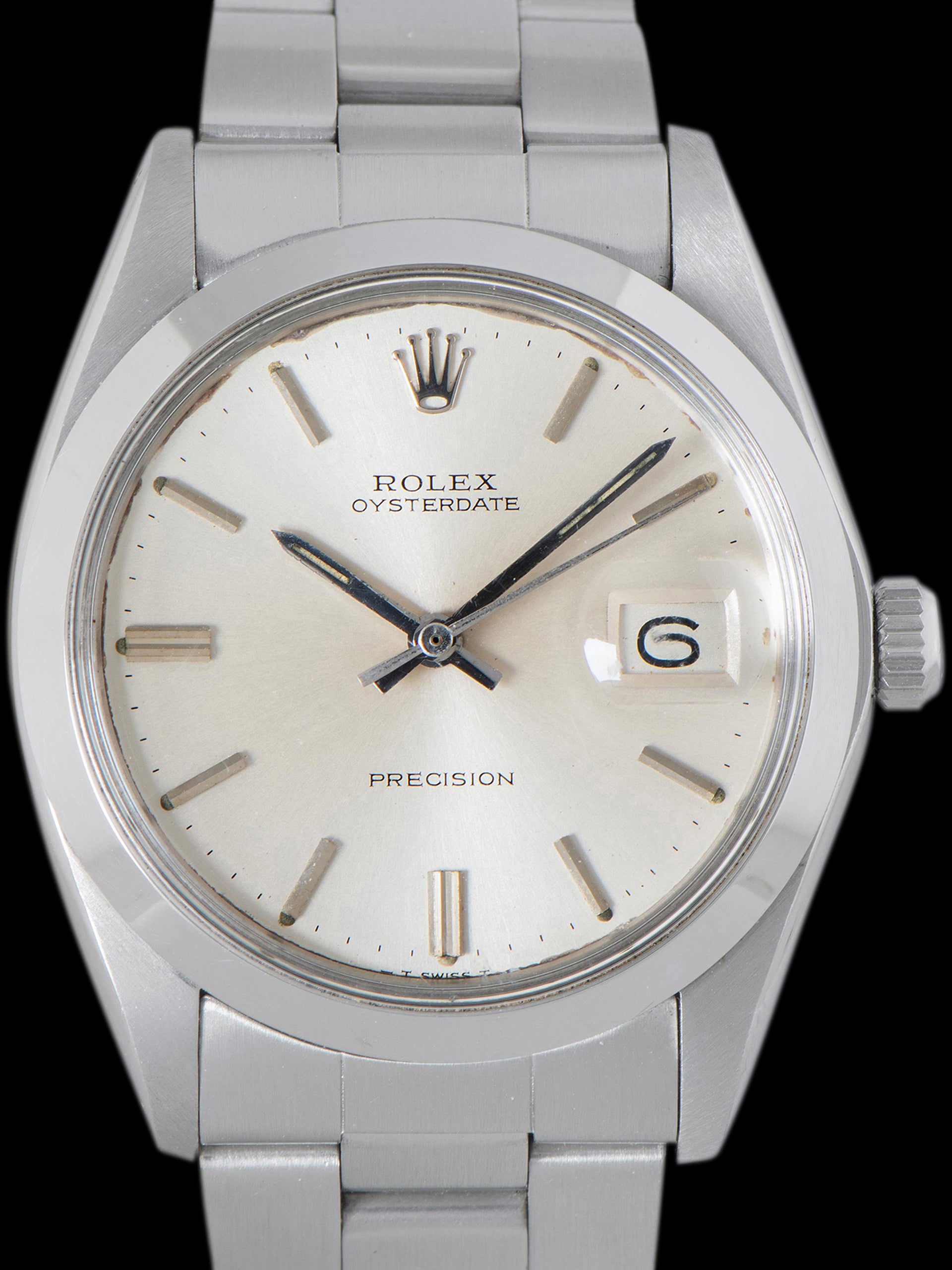1970 Rolex Oysterdate Precision (Ref. 6694) Silver Dial