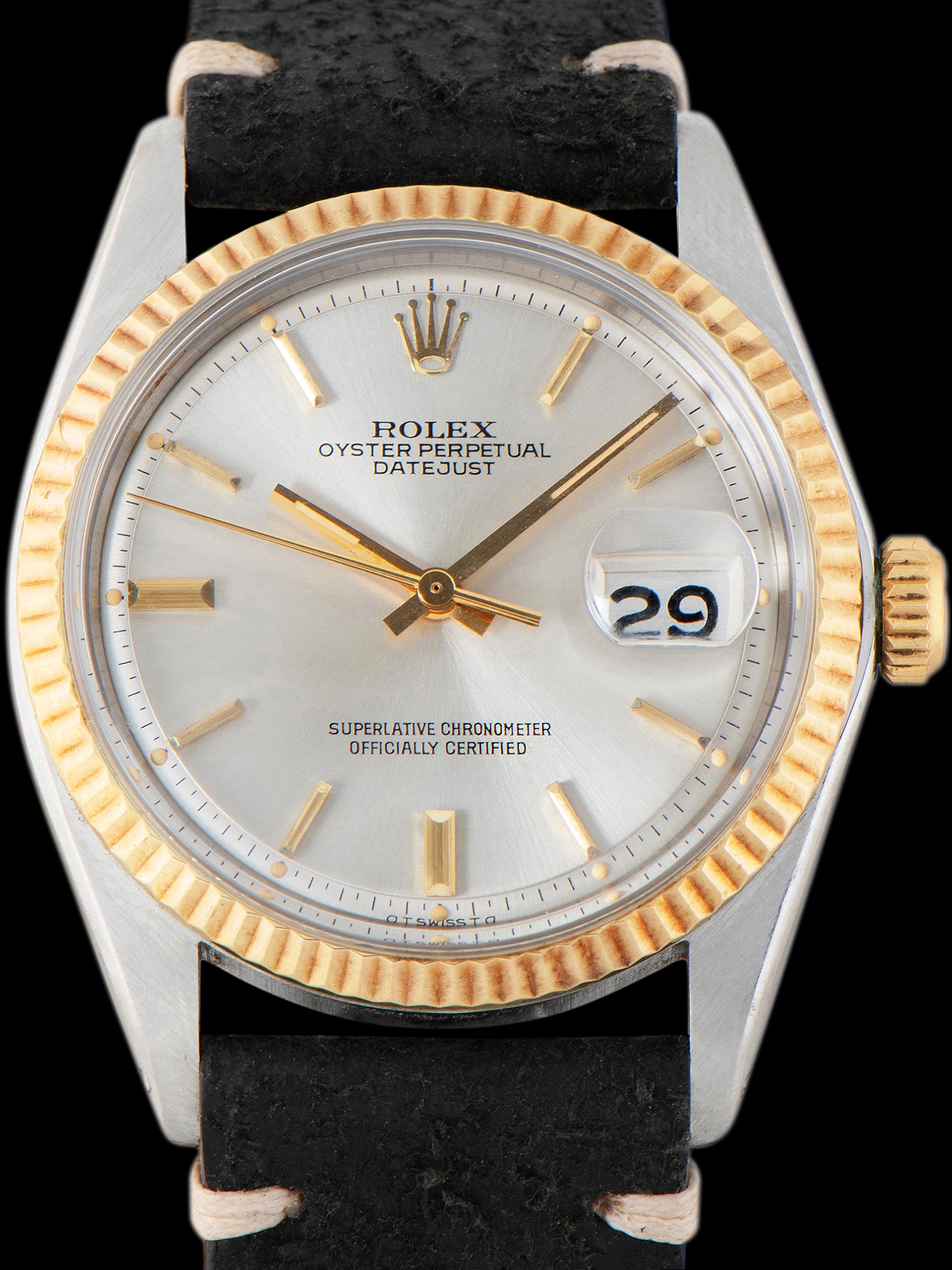 1975 Rolex Two-Tone Datejust (Ref. 1601) Silver "Sigma" Dial