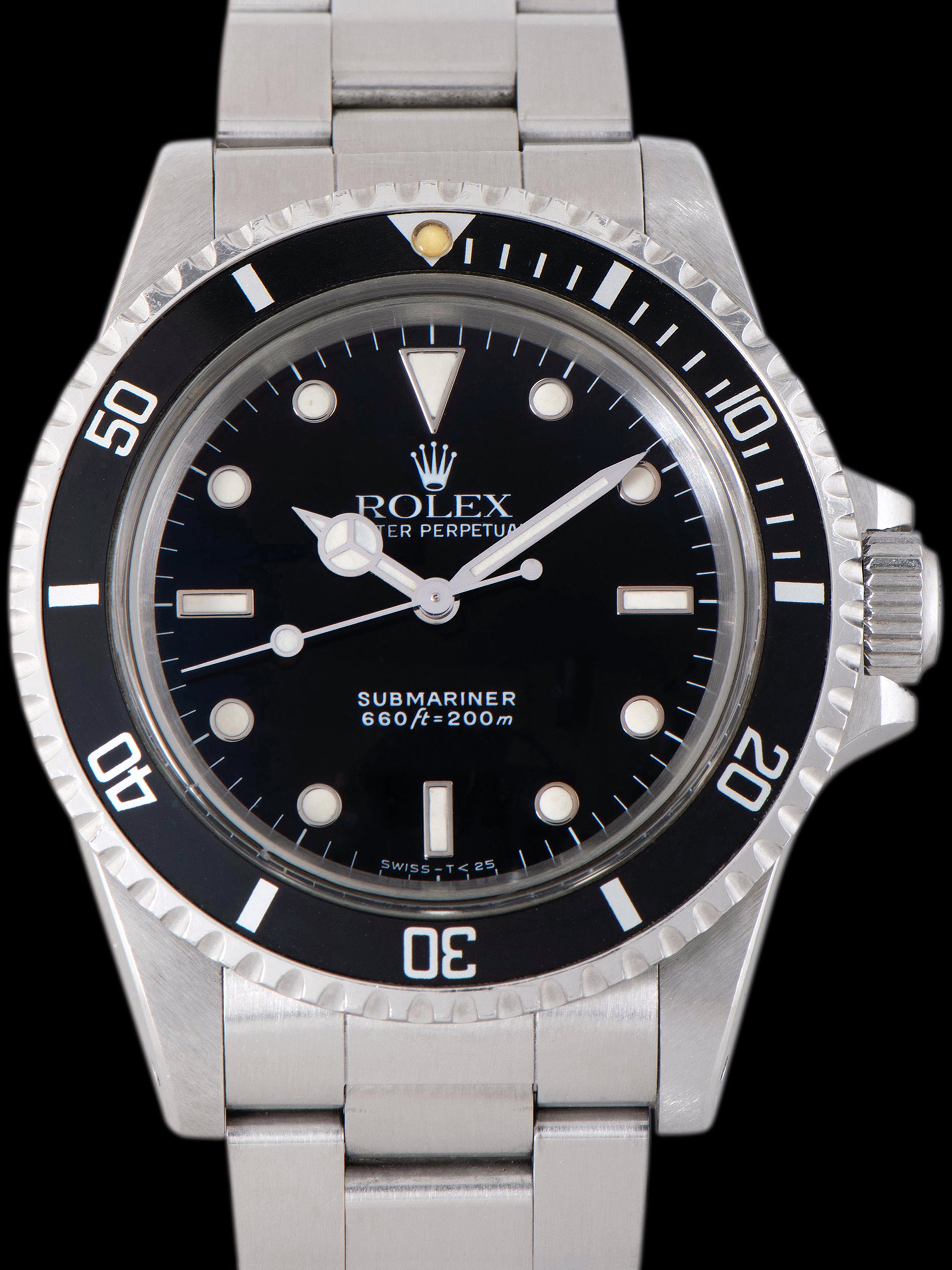 *Unpolished* 1989 Rolex Submariner (Ref. 5513) "L Serial"
