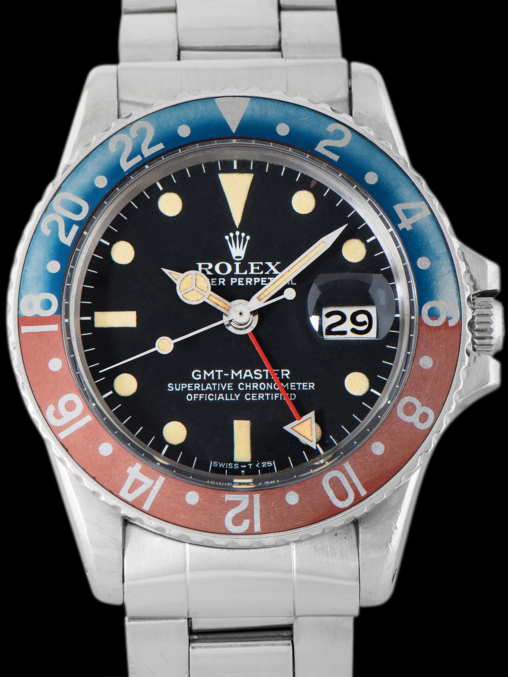 1973 Rolex GMT-Master (Ref. 1675) Mk. IV Dial