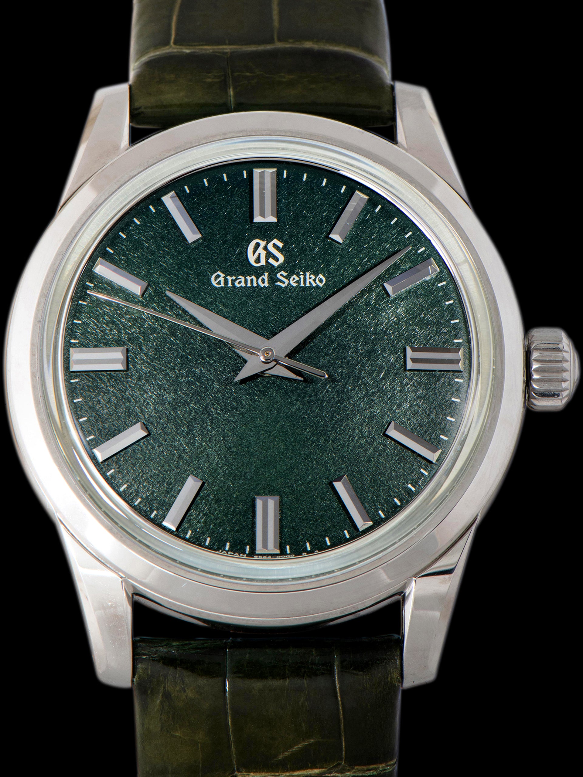 2025 Grand Seiko Elegance "Byōka" (Ref. SBGW285 / 9S64-00Z0) Green Linen Dial W/ Full Set