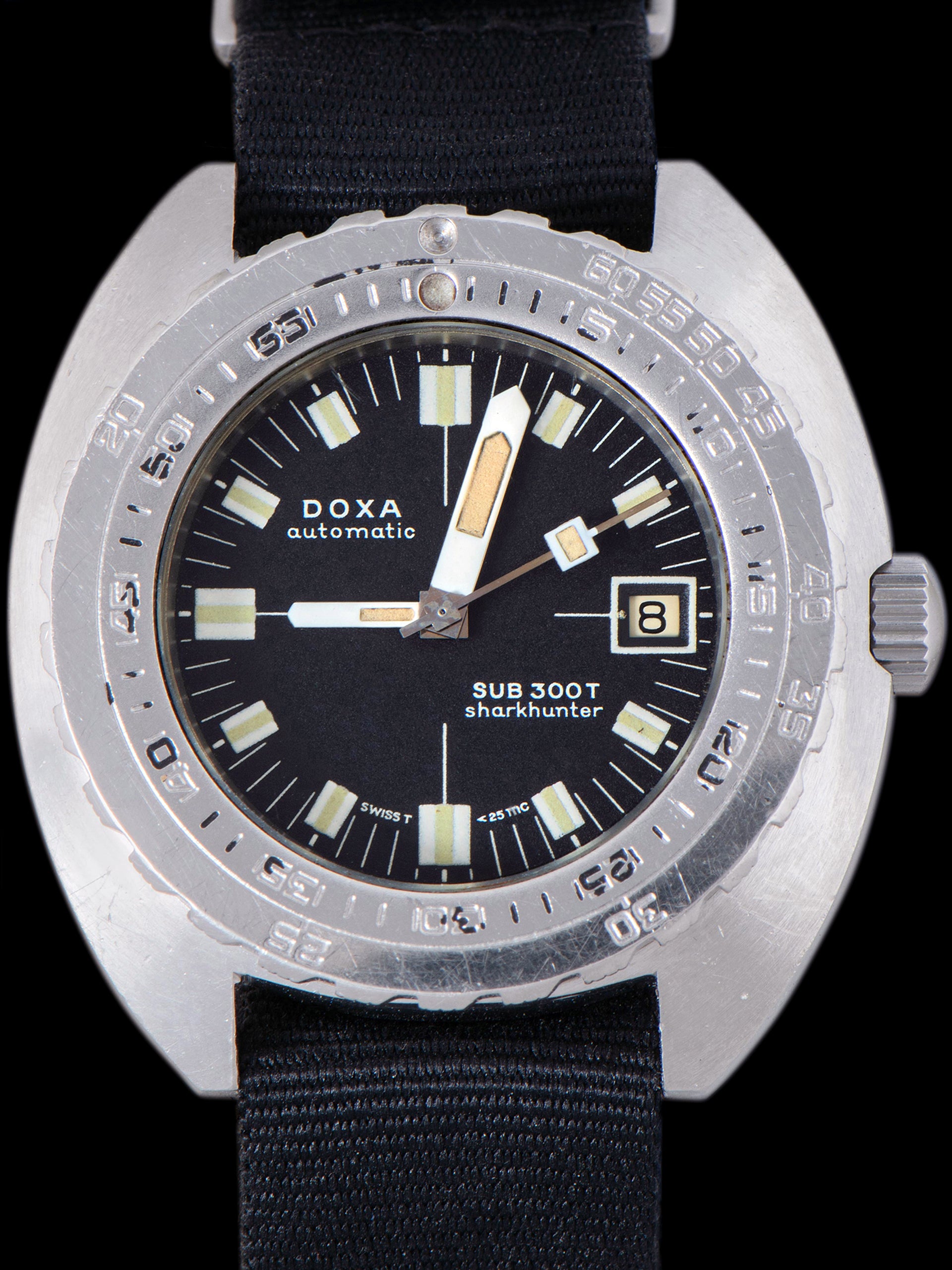 1960s DOXA Sub 300T Sharkhunter (Ref. 11899 4) Black Dial