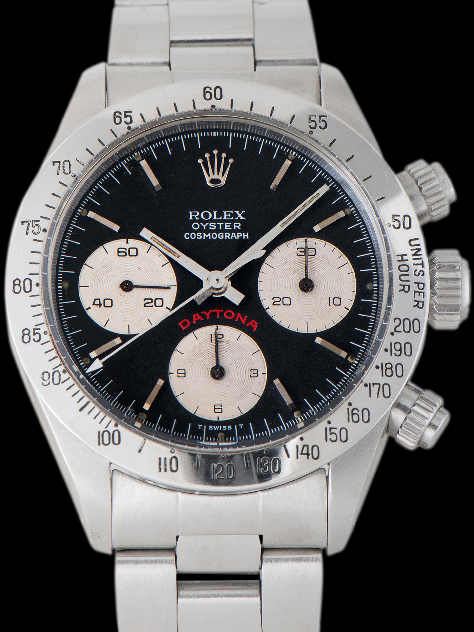 1978 Rolex Daytona (Ref. 6265) Black "Floating Big Red" Dial