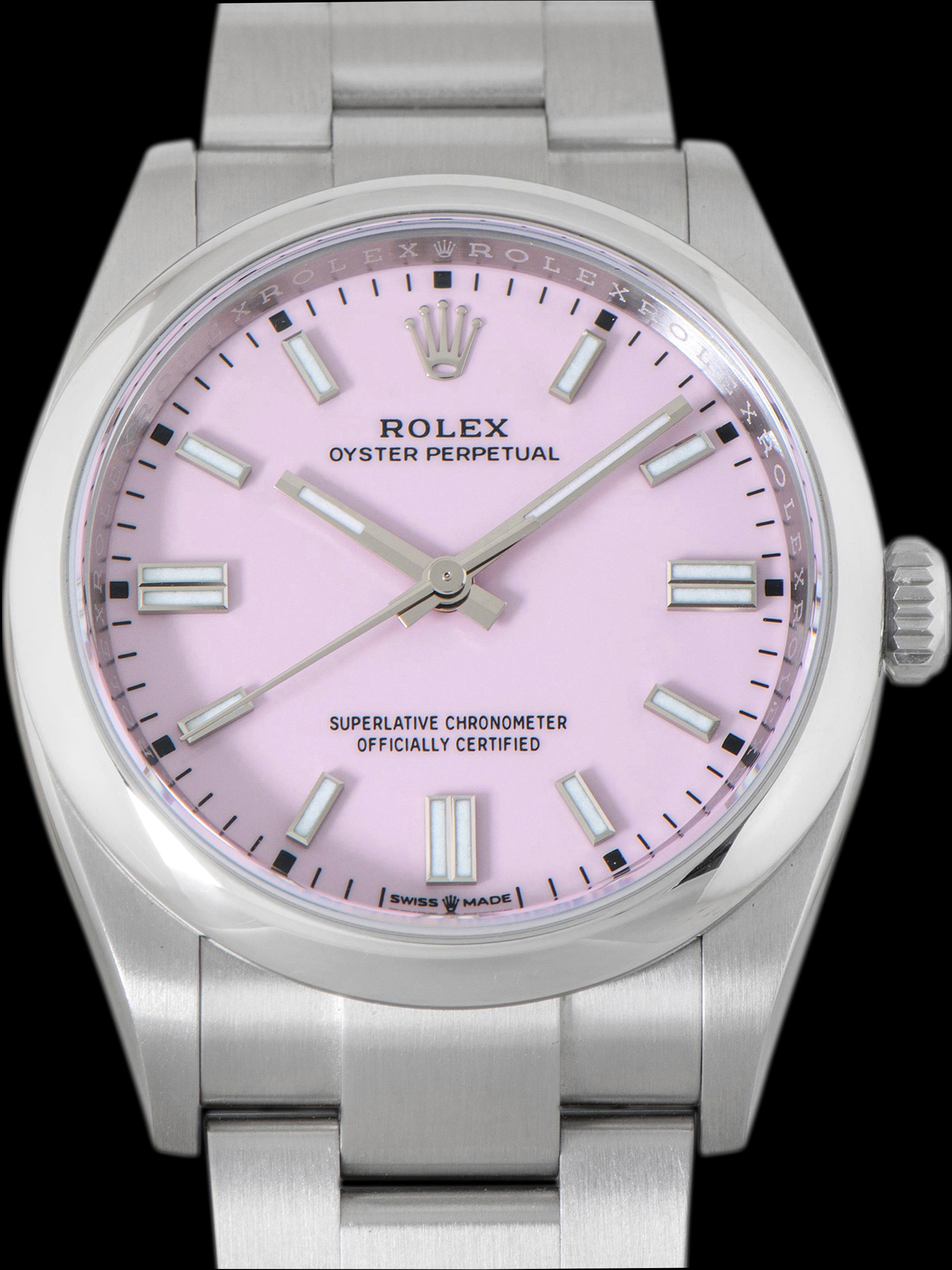 2023 Rolex Oyster-Perpetual 36 (Ref. 126000) Pink Dial W/ Full Set