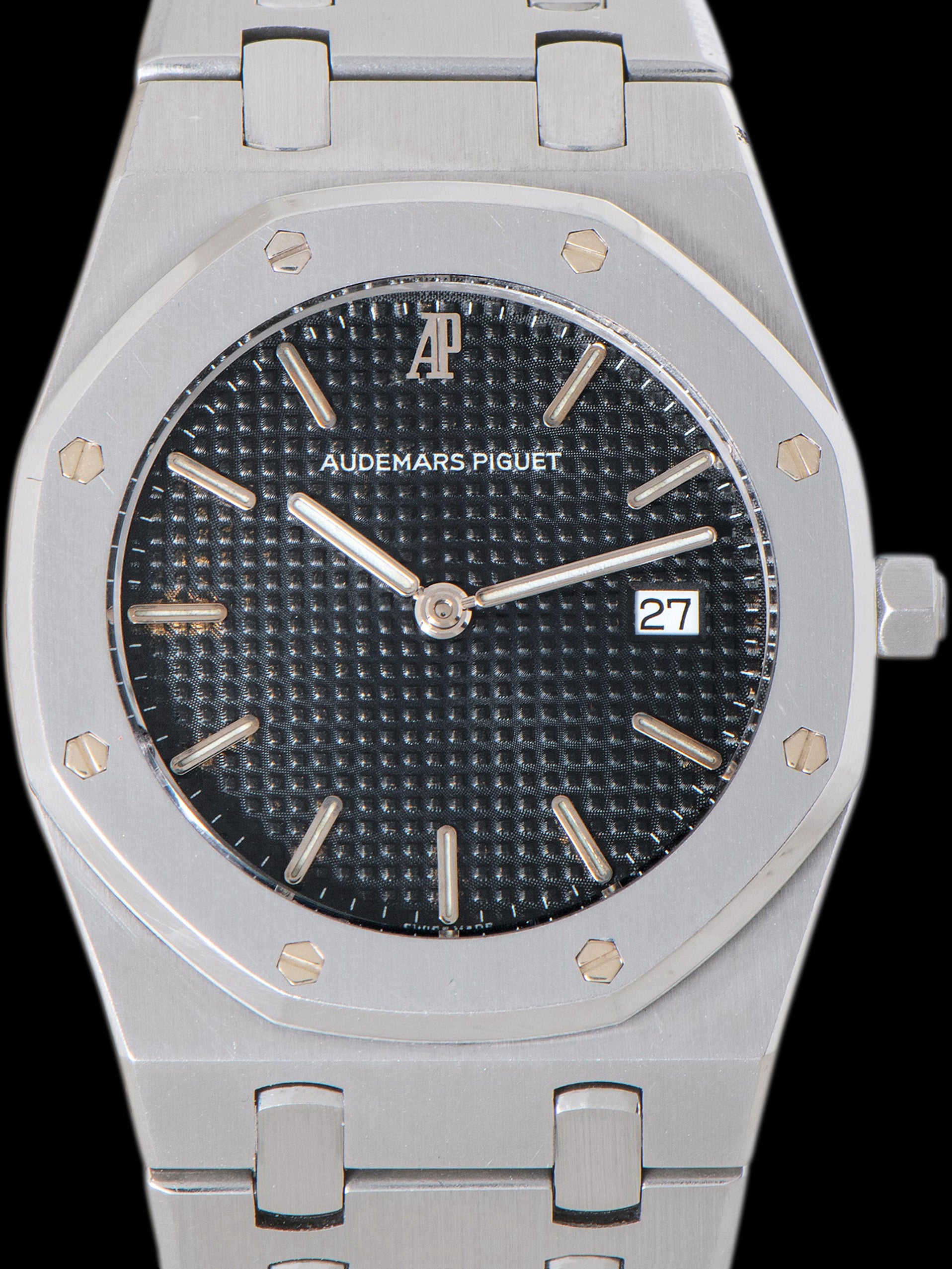 1990 Audemars Piguet Royal Oak Quartz (Ref. 56175ST) Gray Dial W/ Certificate of Origin & AP Service Papers