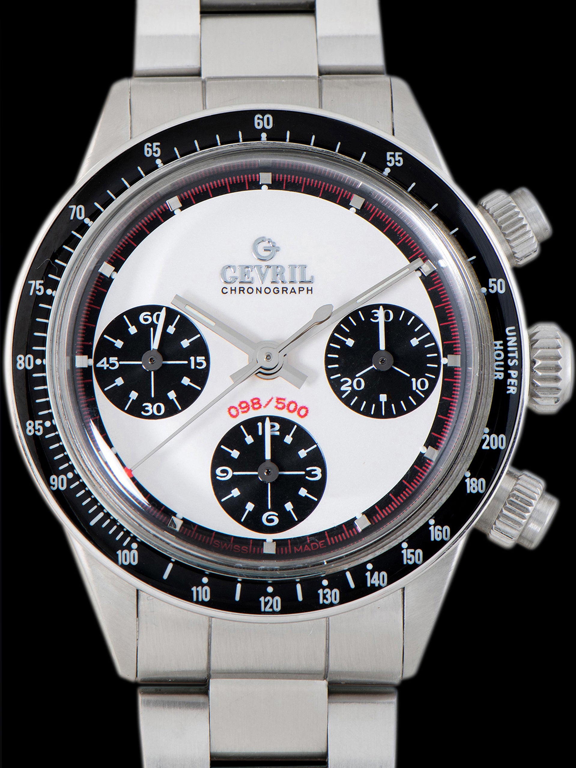 2000s Gevril Tribeca Chronograph "RCO-Style Dial" W/ Box & Papers