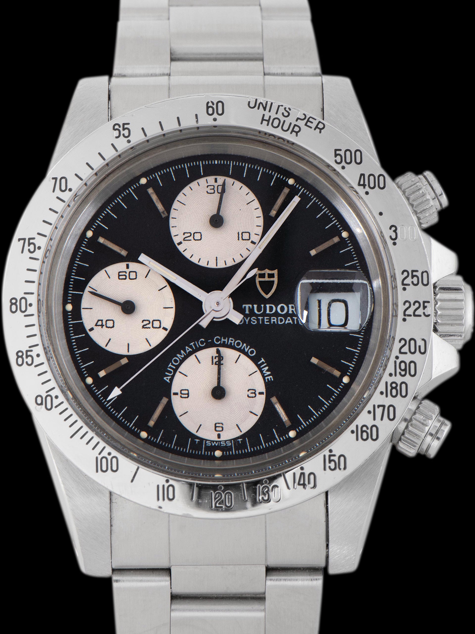 1994 Tudor Big Block Chronograph (Ref. 79180) Black Dial