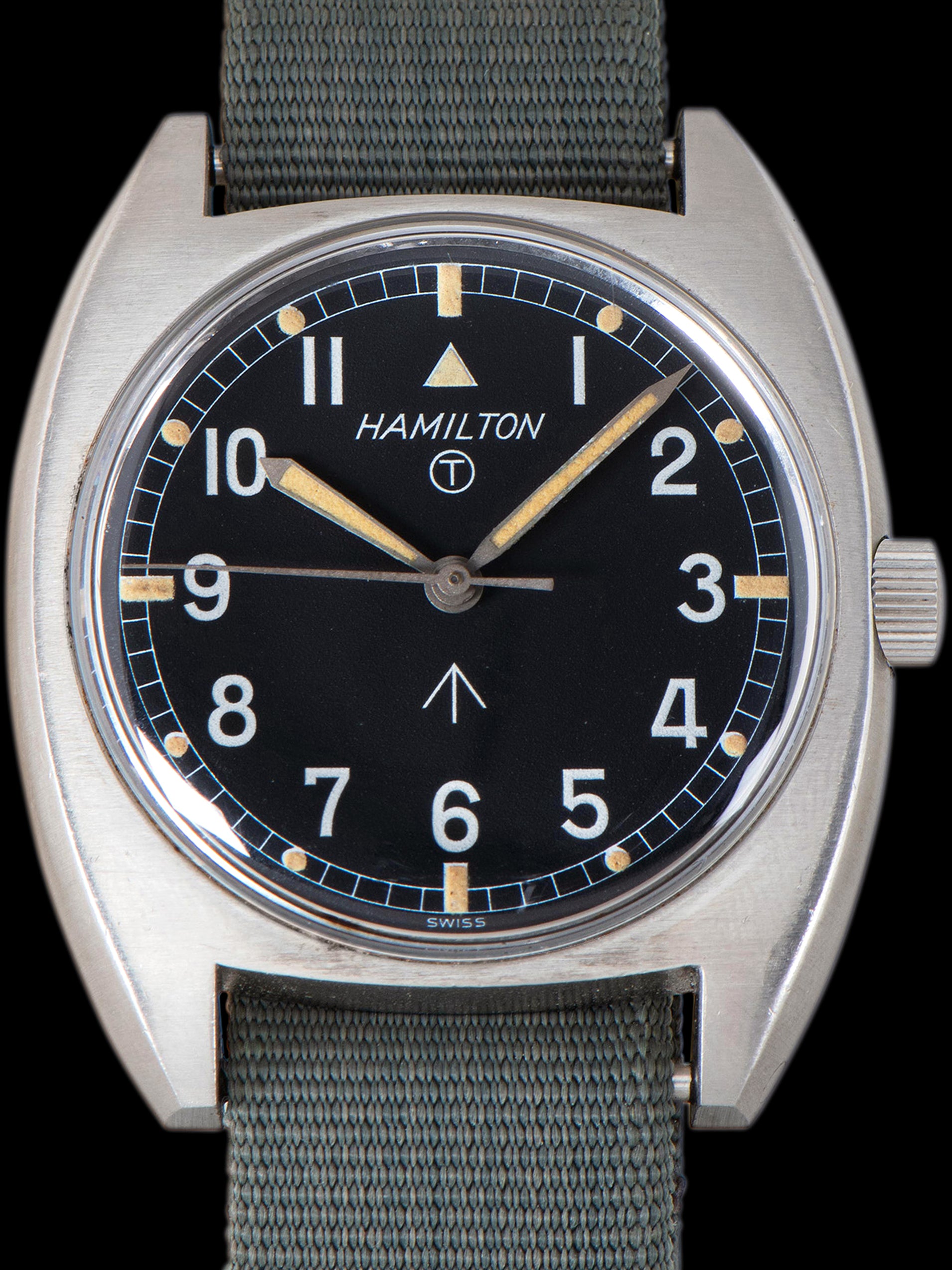1973 Hamilton British Royal Army "W10" Field Watch