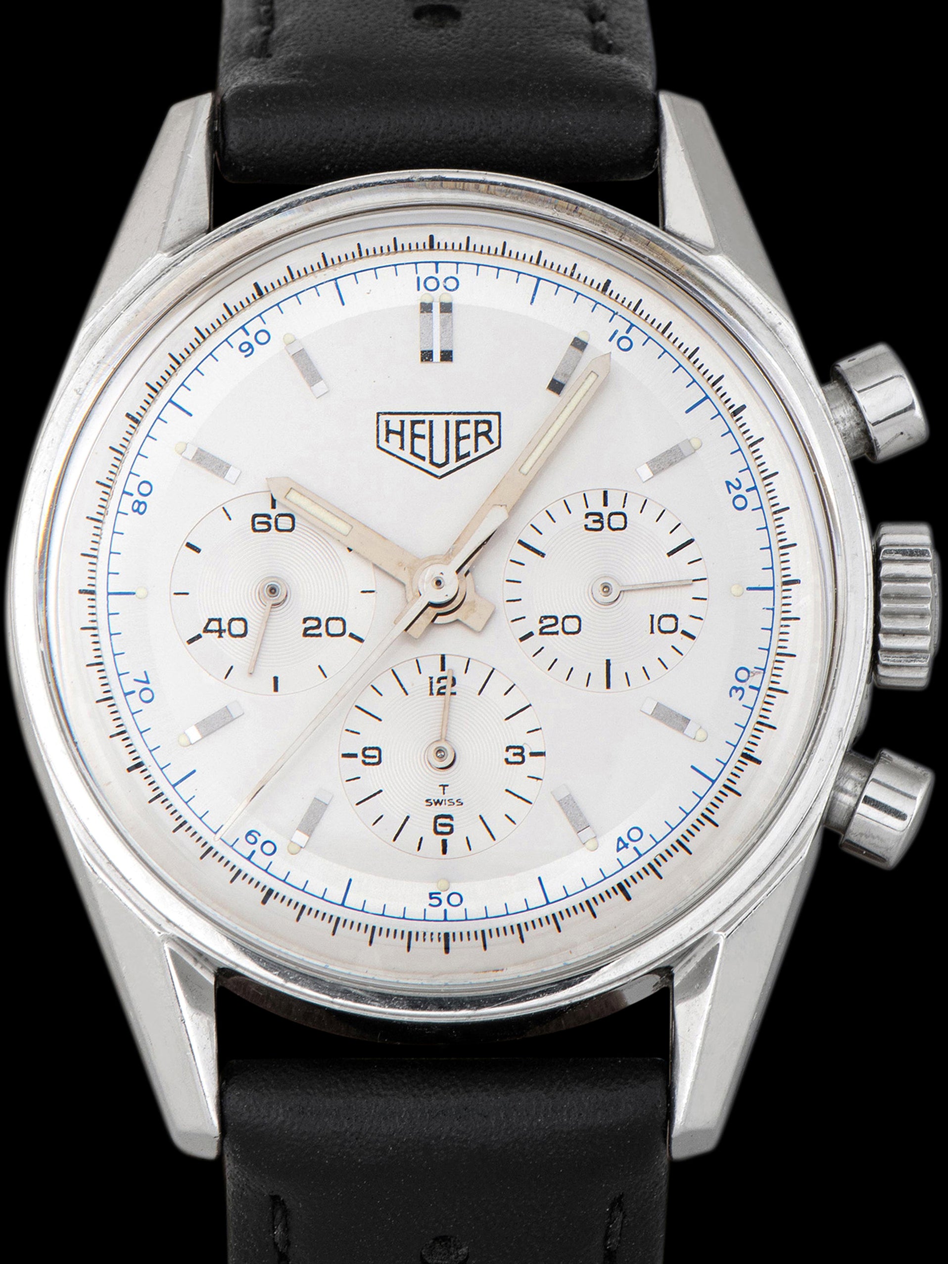 1990s TAG Heuer Carrera 30 'Re-Edition' (Ref. CS3110) "Blue Decimeter" Dial