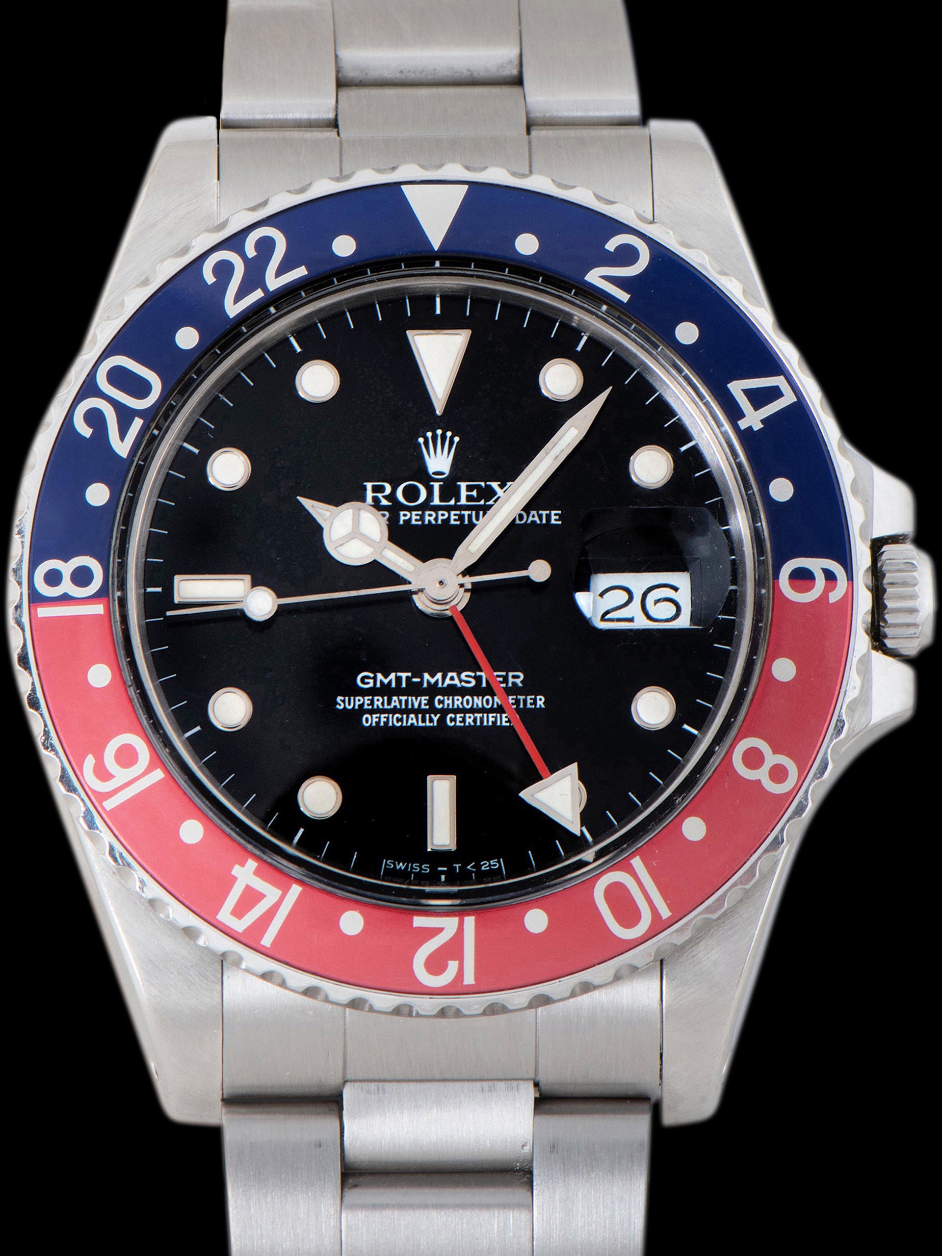 1987 Rolex GMT-Master (Ref. 16750) "Pepsi"
