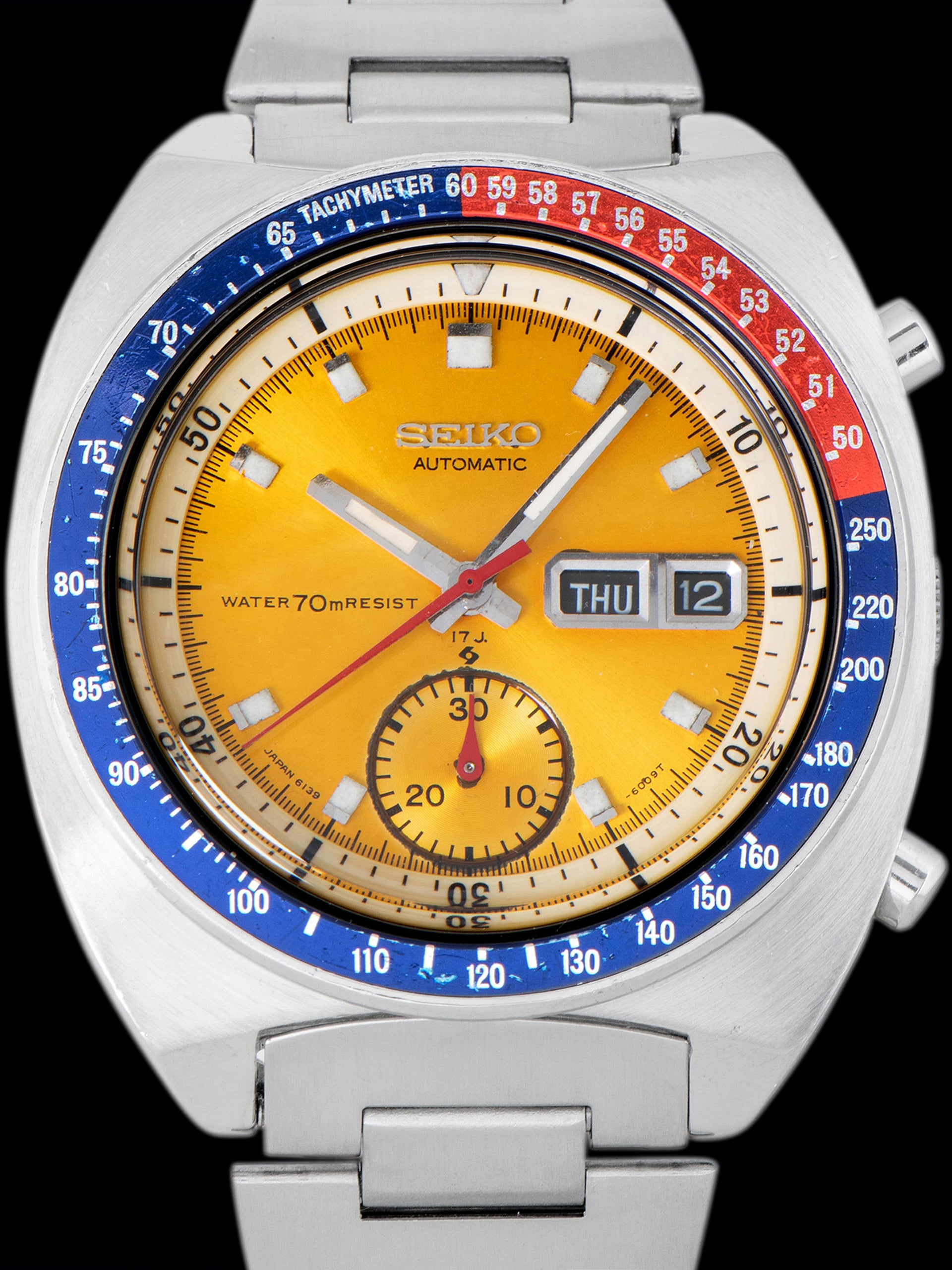 1971 Seiko Automatic Chronograph (Ref. 6139-6005) "True Pogue"
