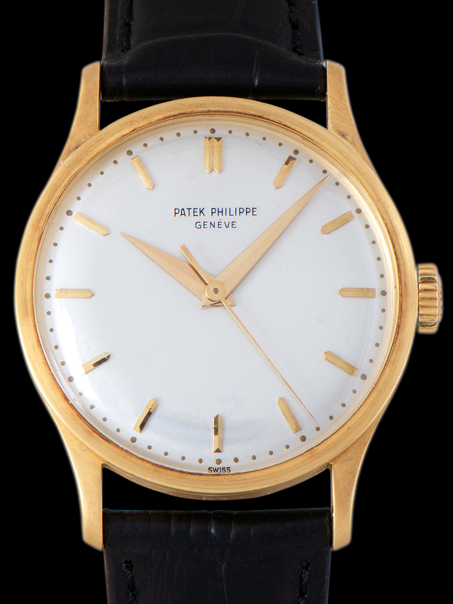 1960s Patek Philippe Calatrava 18K YG (Ref. 570) 'Cal. 27SC' W/ Box & Papers