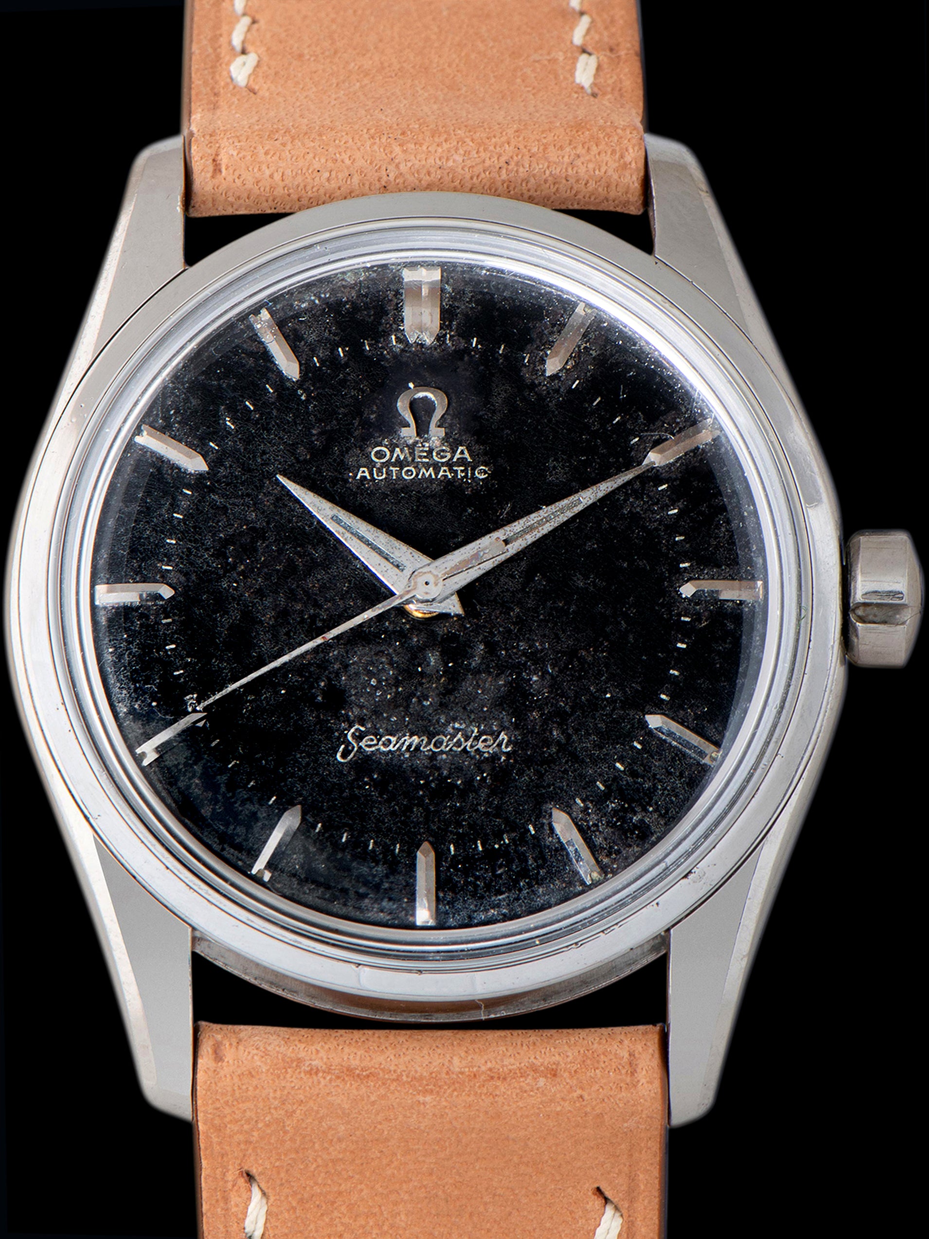 1954 Omega Seamaster Automatic (Ref. 2869 1SC) 'Cal. 500' Black Gilt Dial