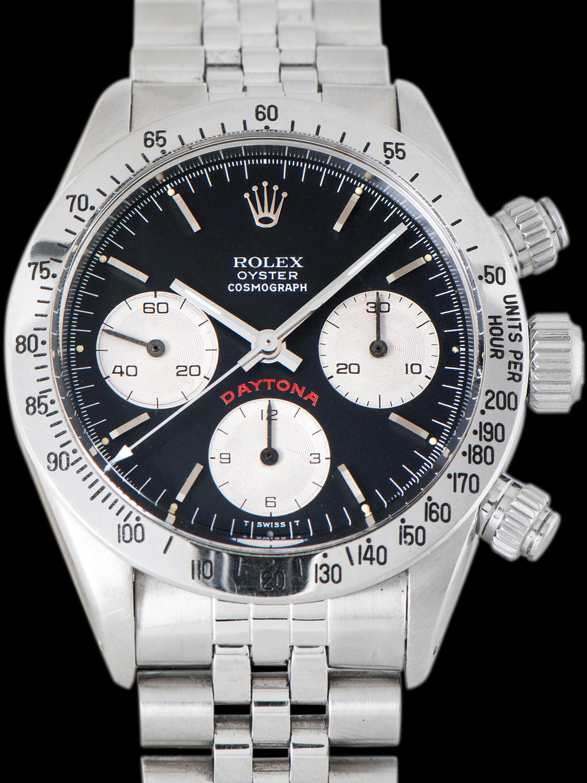 1978 Rolex Daytona (Ref. 6265) Black "Floating Big Red" Dial W/ Box & Extensive Documentation
