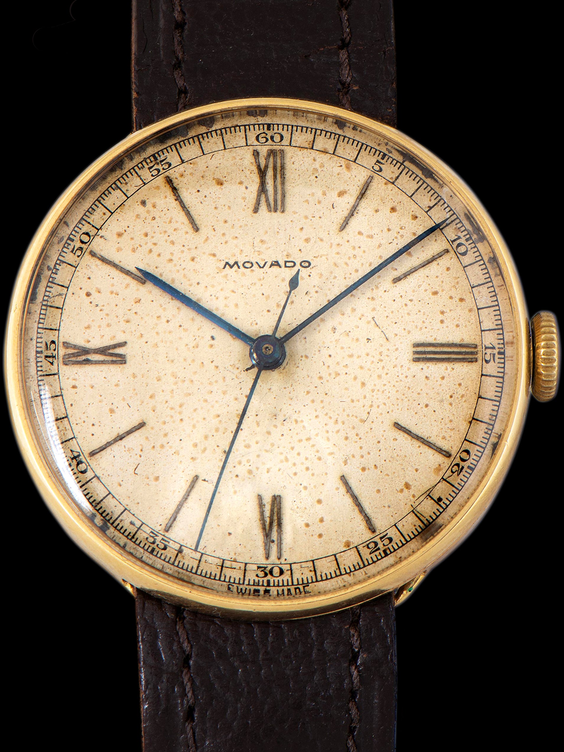 1930s Movado "UFO" Dress Watch 18K YG (Ref. 1794) 'Cal. 150MN'