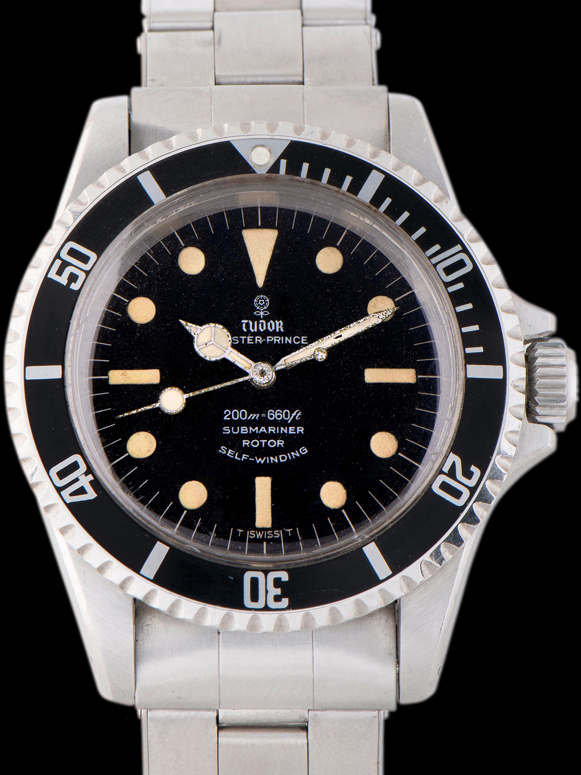 *Unpolished* 1968 Tudor Submariner (Ref. 7016/0) Gilt Dial W/ "Semi-PCG" Case & US Navy Provenance