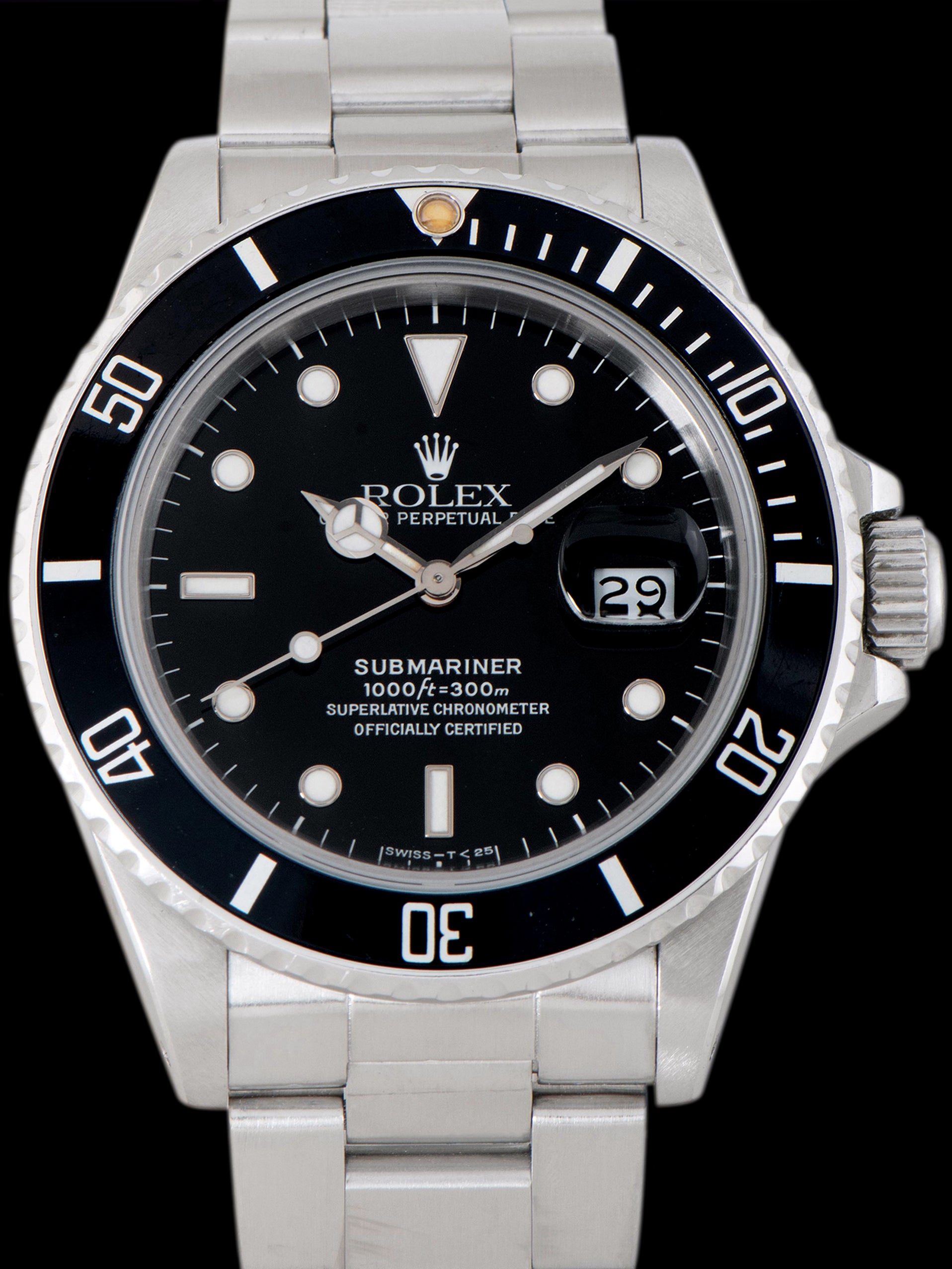 1988 Rolex Submariner (Ref. 168000) "Triple 0"