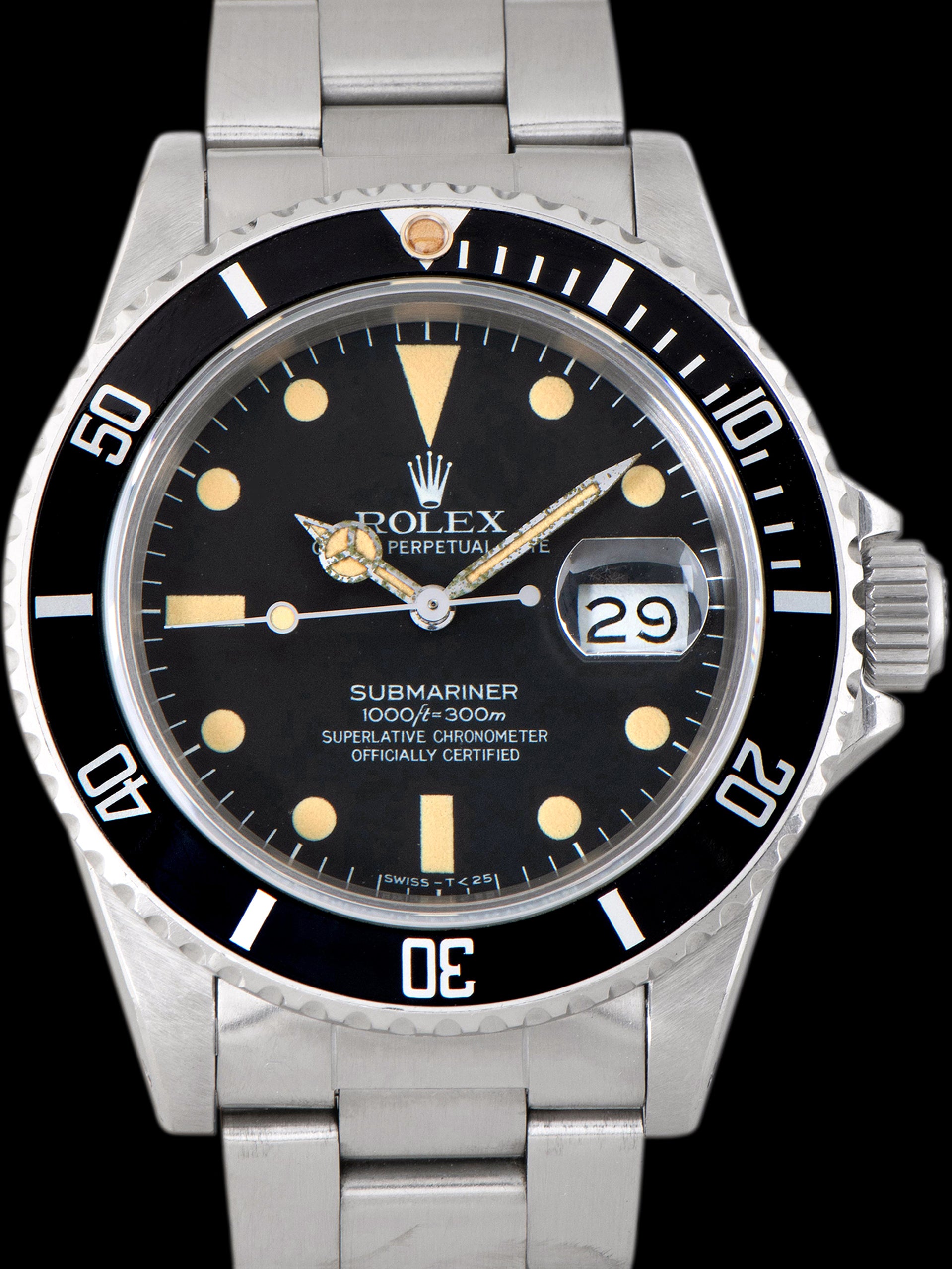 *Unpolished* 1982 Rolex Submariner (Ref. 16800) Matte Dial