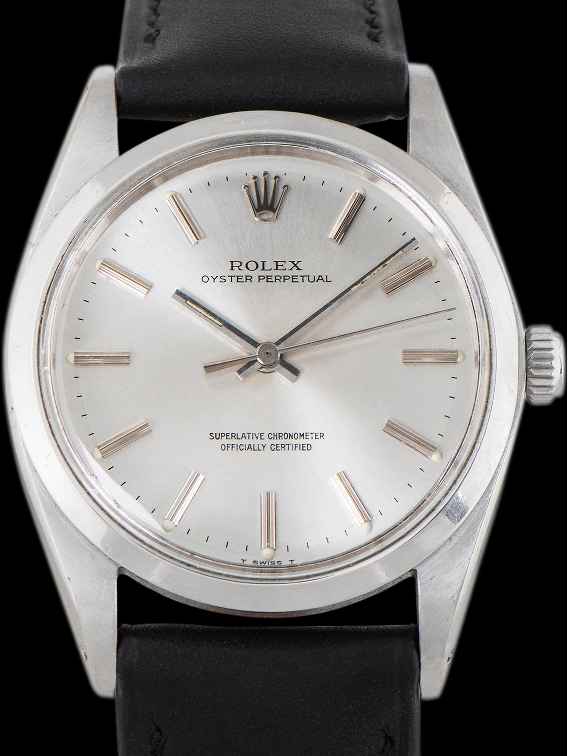 1970 Rolex Oyster-Perpetual '36mm Case' (Ref. 1018) Silver Dial