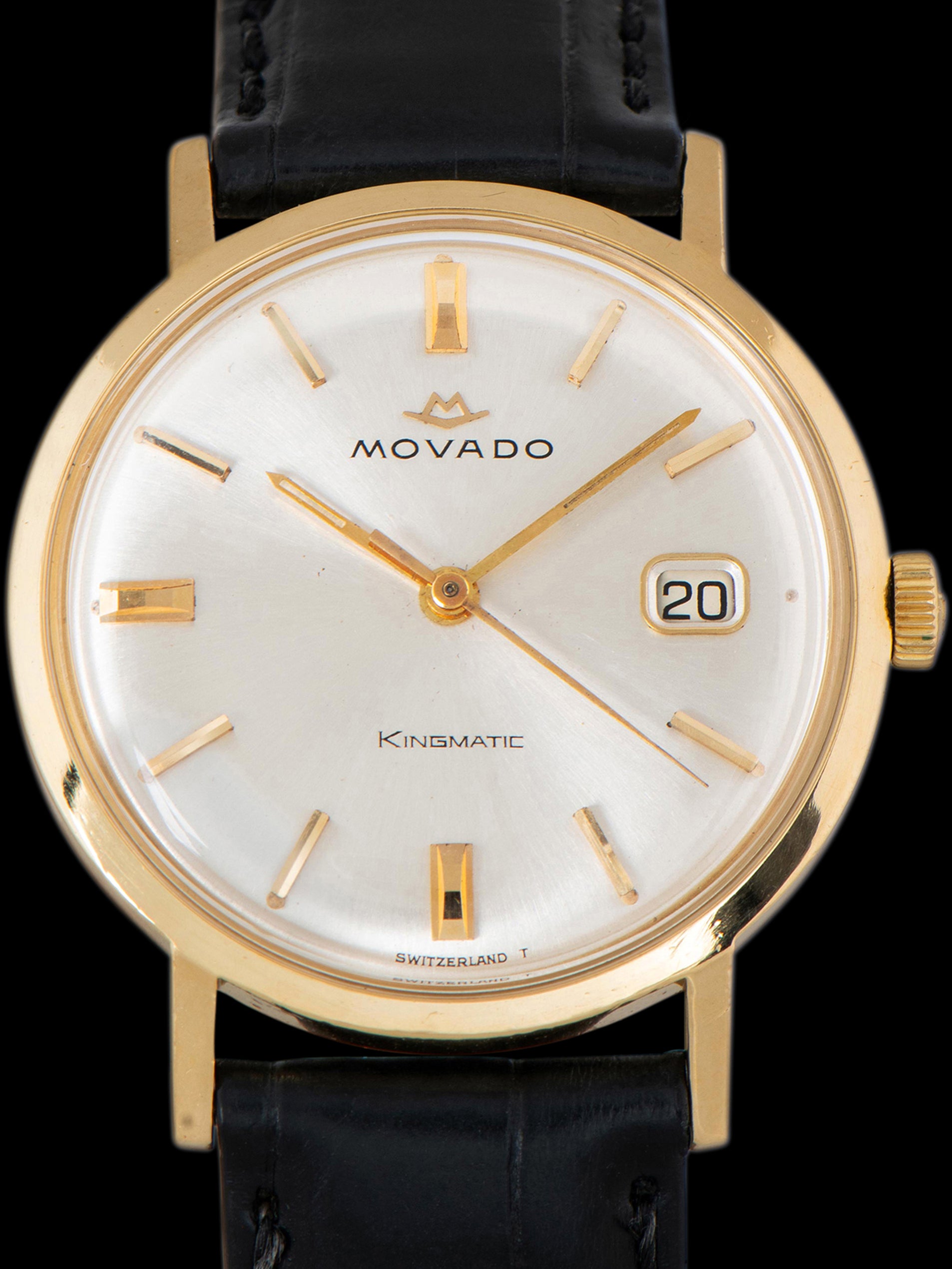 1960s Movado Kingmatic Sub-Sea 18K YG (Ref. 5261)
