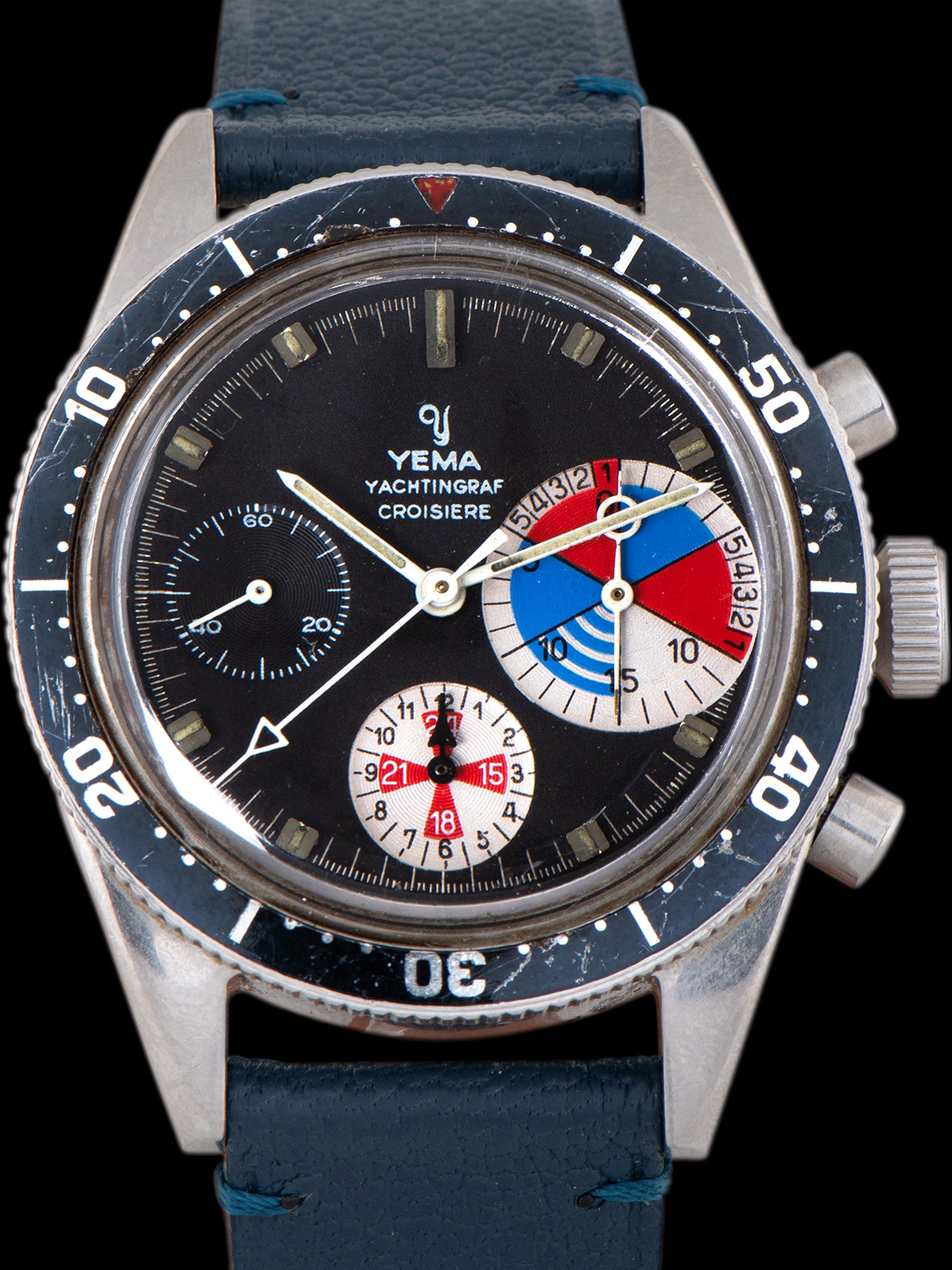 1960s Yema Yachtingraf Croisière (Ref. 93012) "Big Eye"
