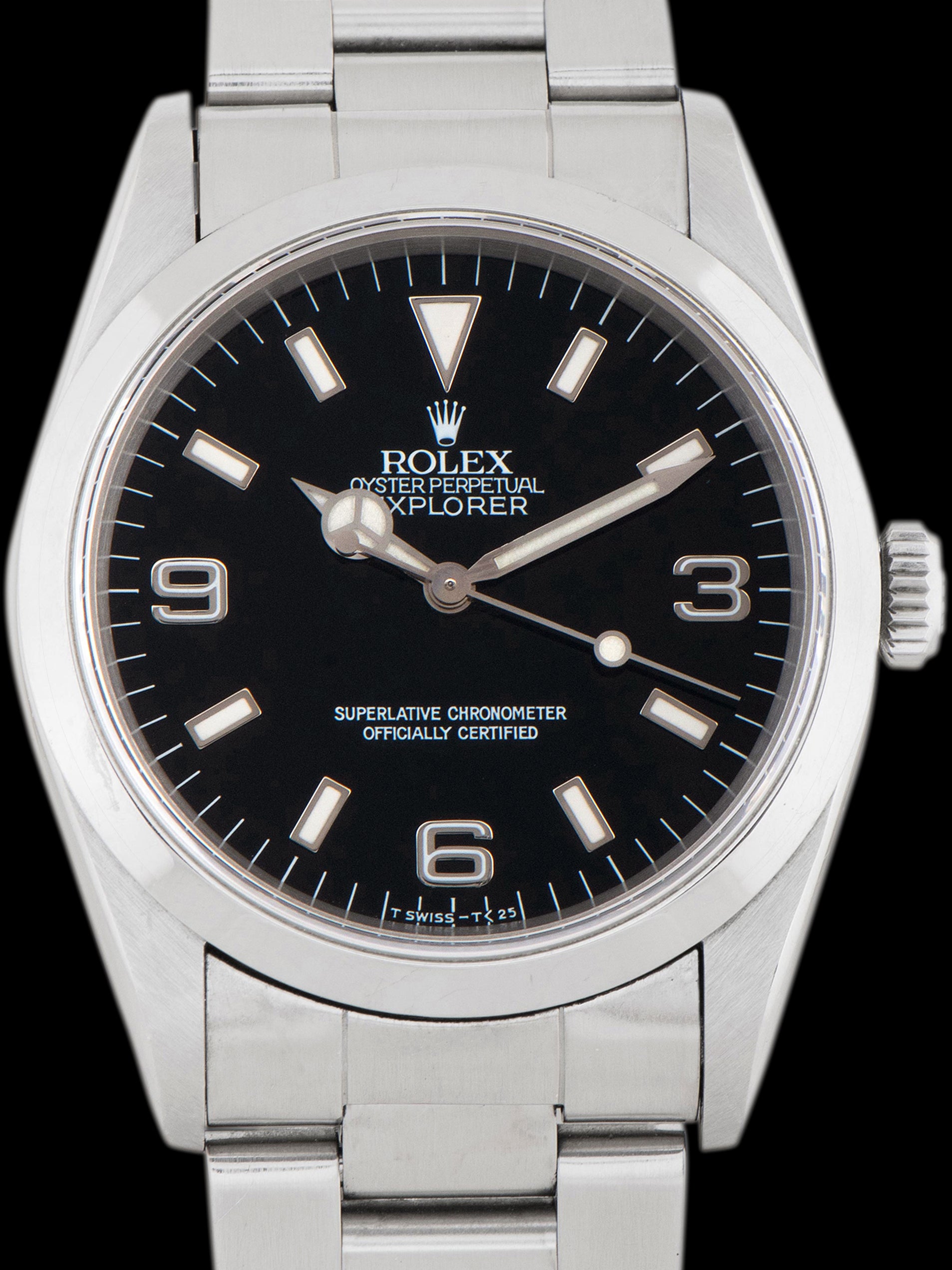 *Unpolished* 1995 Rolex Explorer I (Ref. 14270) W/ Box & Papers