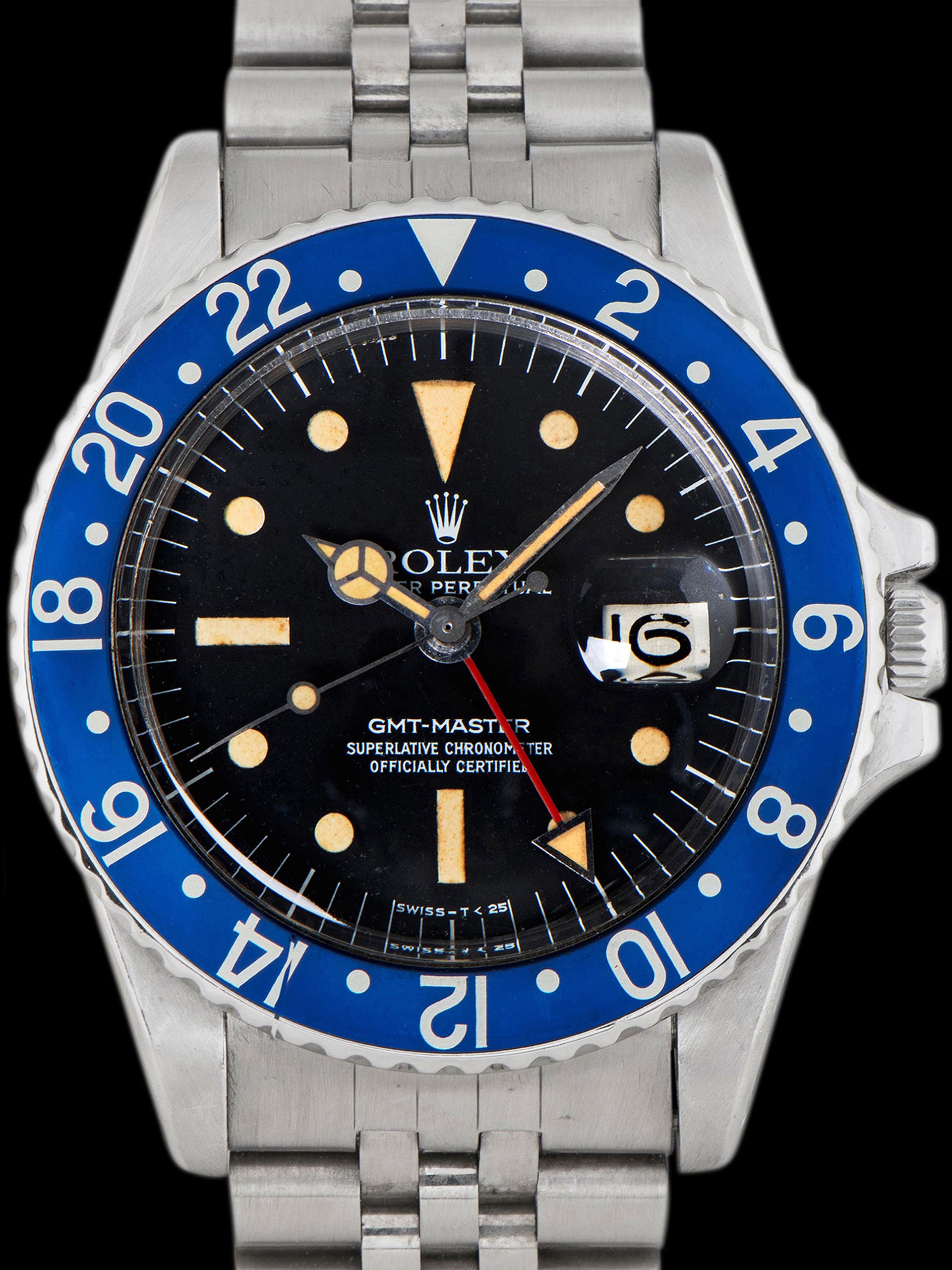 1977 Rolex GMT-Master "Blueberry" (Ref. 1675) Mk. III "Radial" Dial