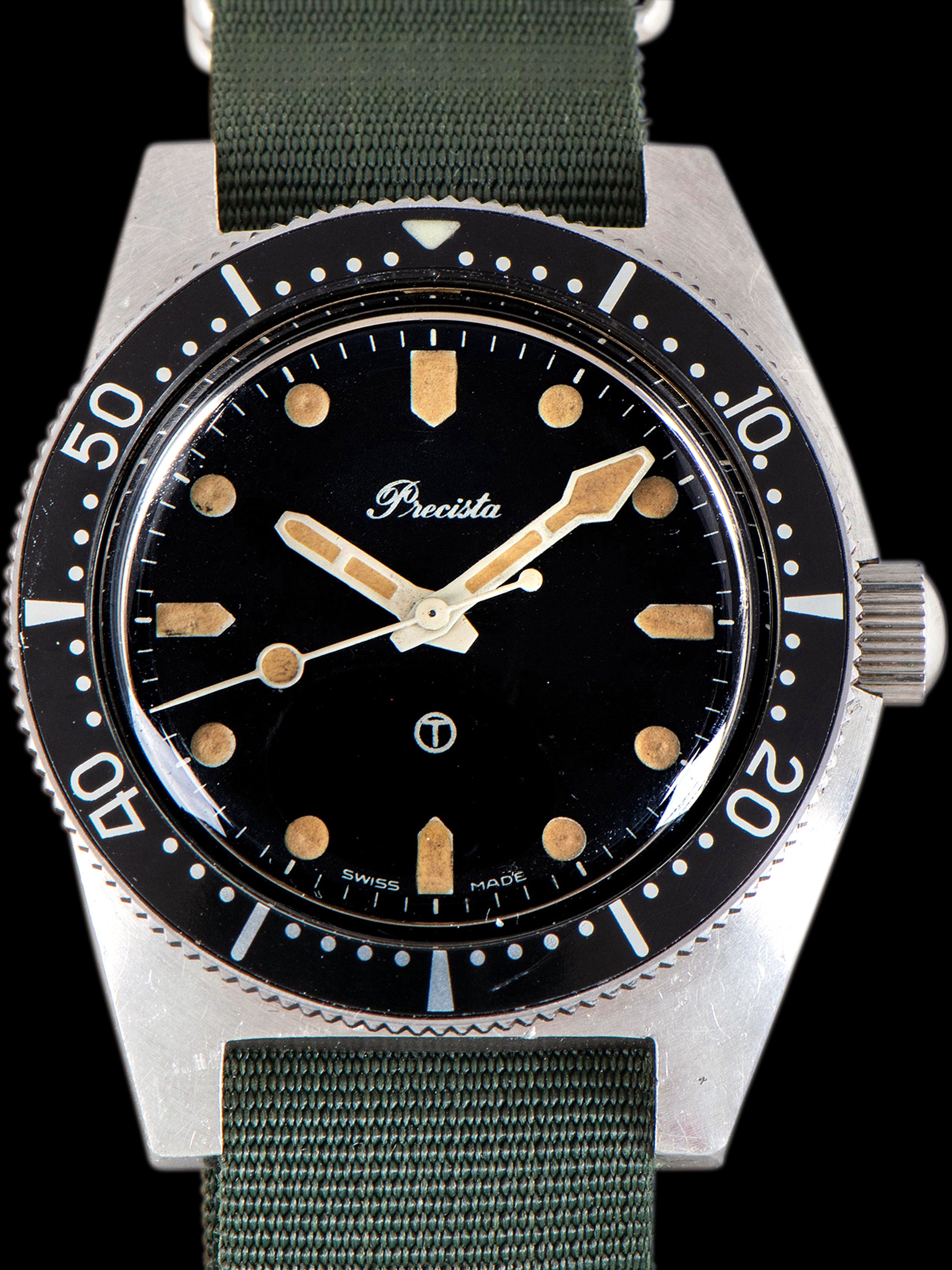 1982 Precista Royal Navy Issue Diver "Snake Head" 0552/923-7697