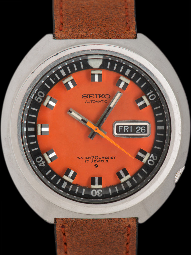 1969 Seiko Automatic Day-Date (Ref. 6106-7109) Orange Dial