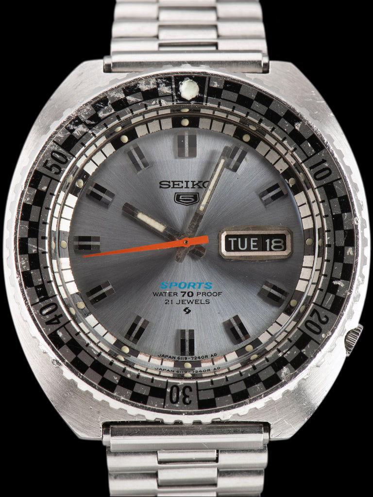 1969 Seiko 5 Sports Rally (Ref. 6119-7170) Silver