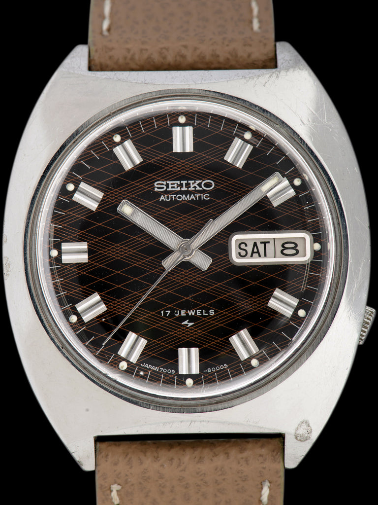 1995 Seiko Automatic Day-Date (Ref. 7009-8009-P) Argyle Dial