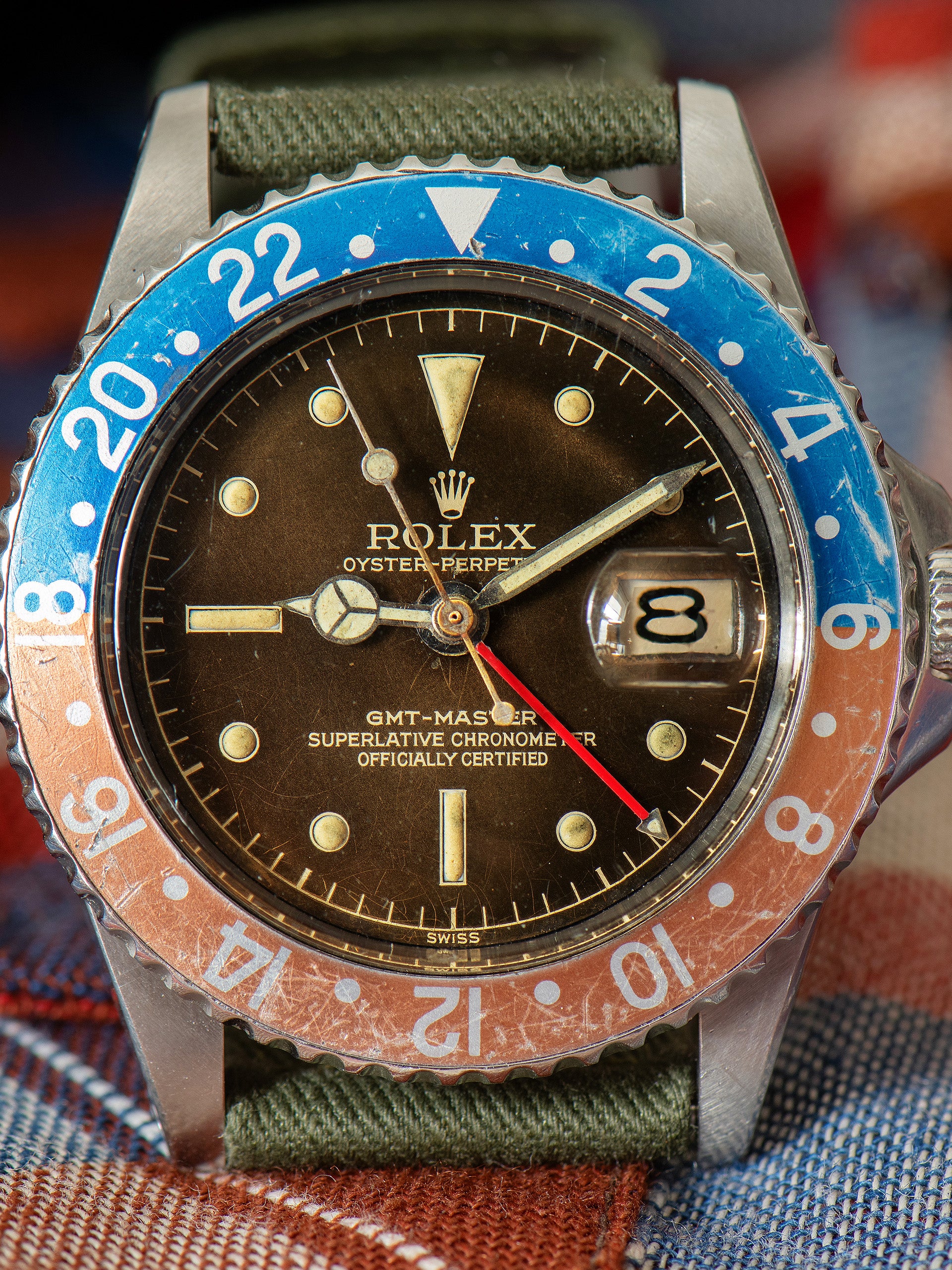 Tropical 1960 Rolex GMT-Master (Ref. 1675) Gilt