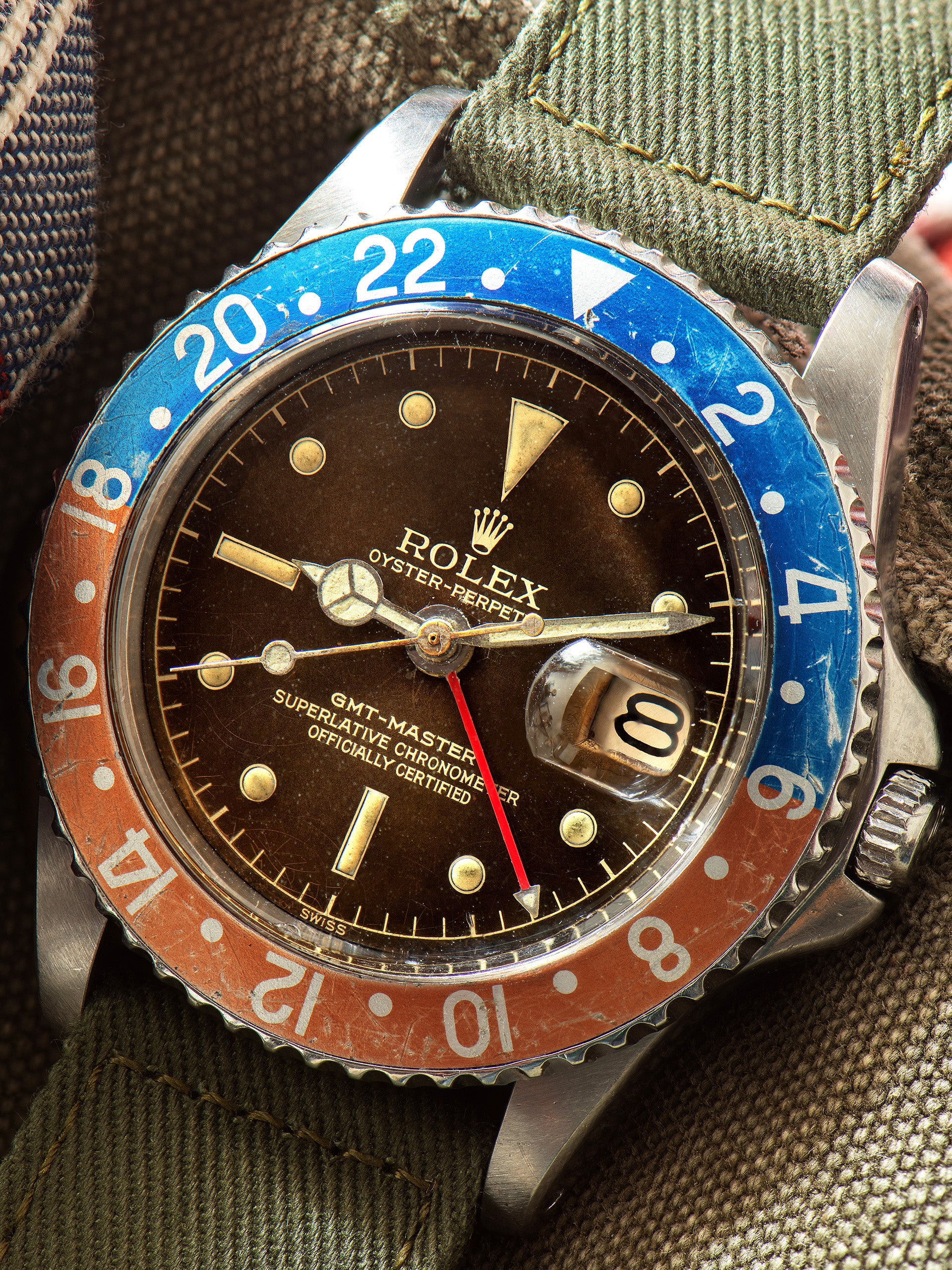 Tropical 1960 Rolex GMT-Master (Ref. 1675) Gilt