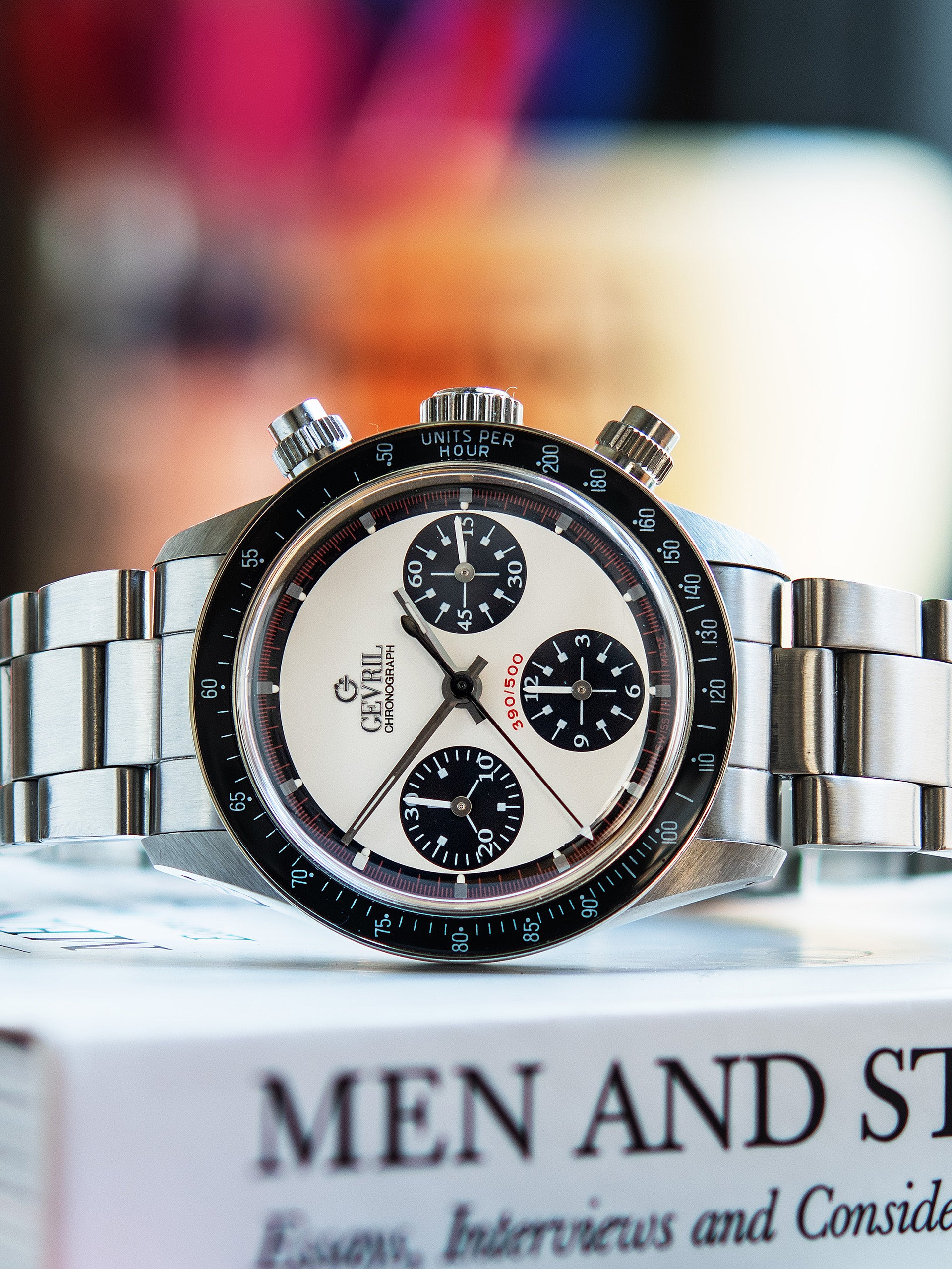 2000s Gevril Tribeca Chronograph "RCO-Style Dial" W/ Box & Papers