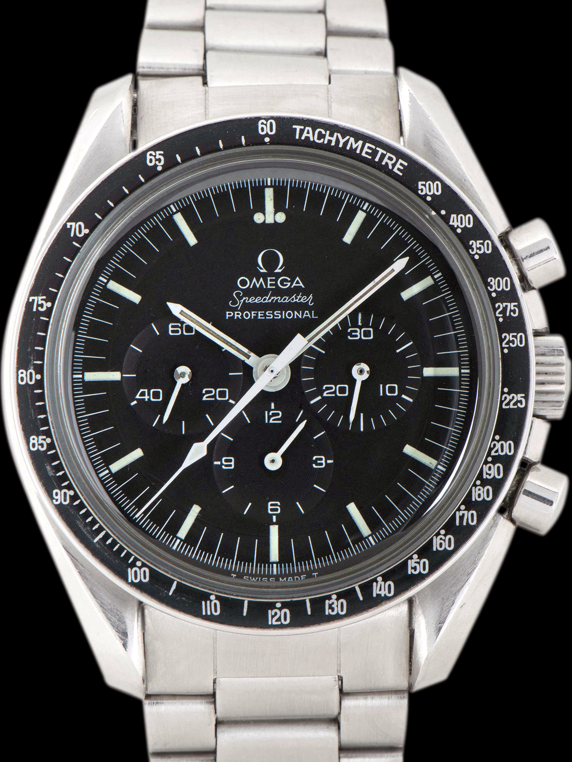 1974 Omega Speedmaster Professional (Ref. 145.022-69) "Straight Writing" Case Back