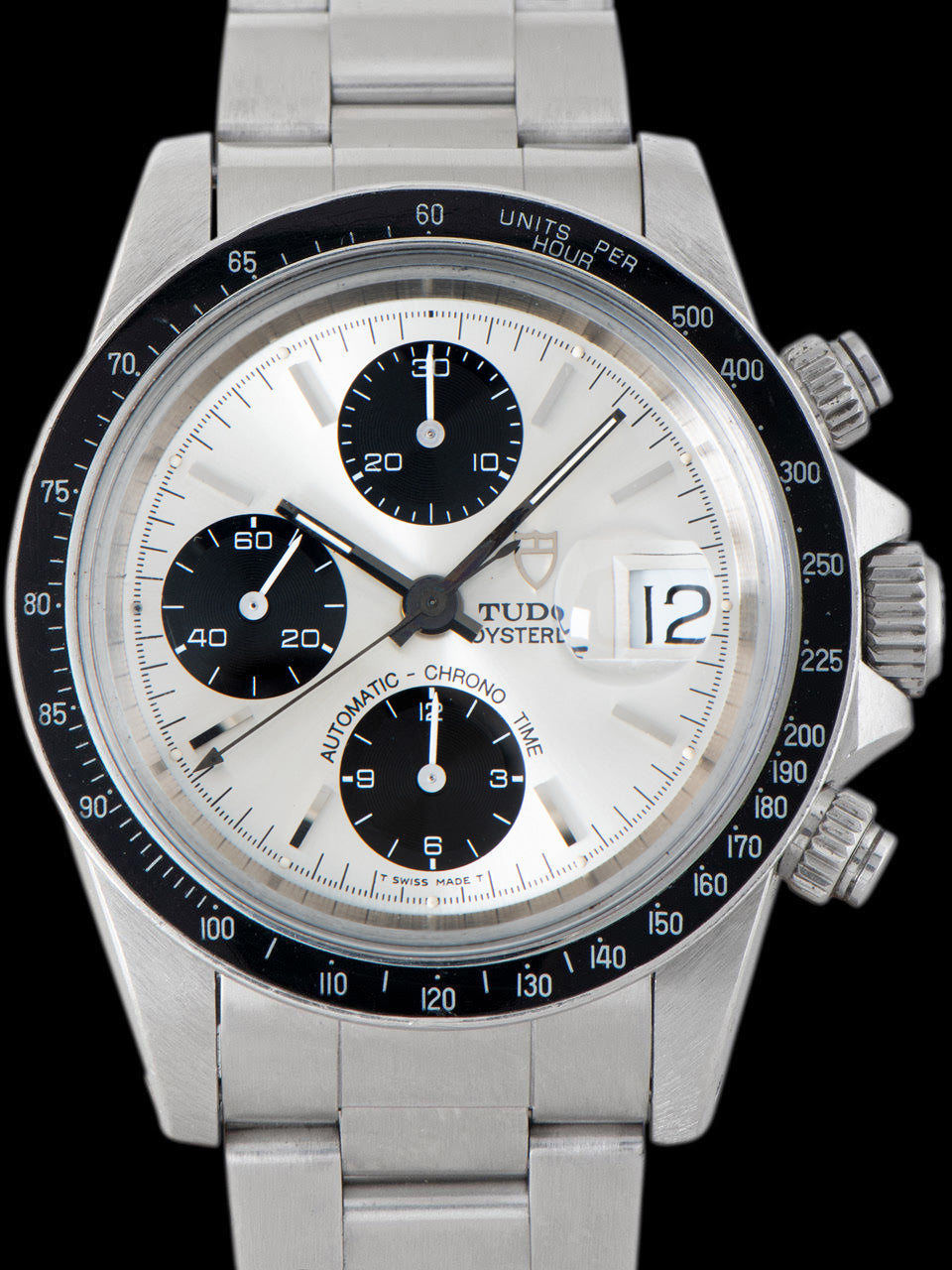 1995 Tudor Big Block Chronograph (Ref. 79160) Silver Dial