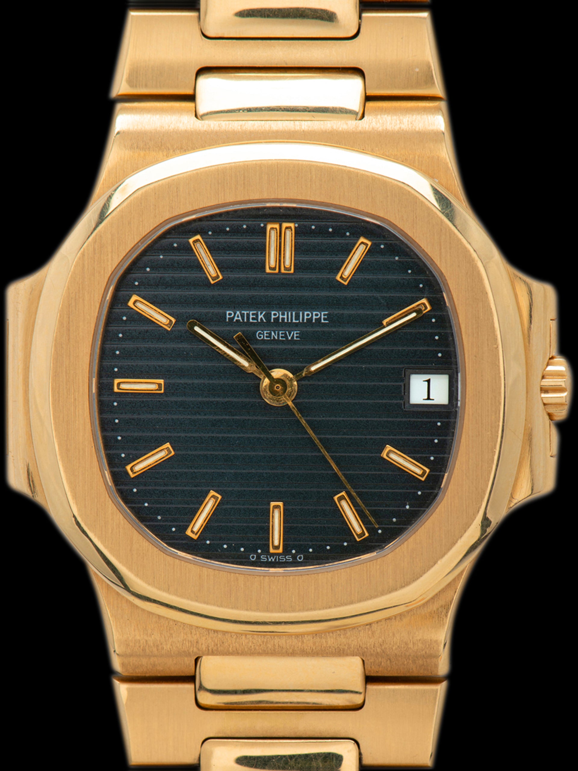 1980s Patek Philippe Nautilus (Ref. 3800J) 18K YG