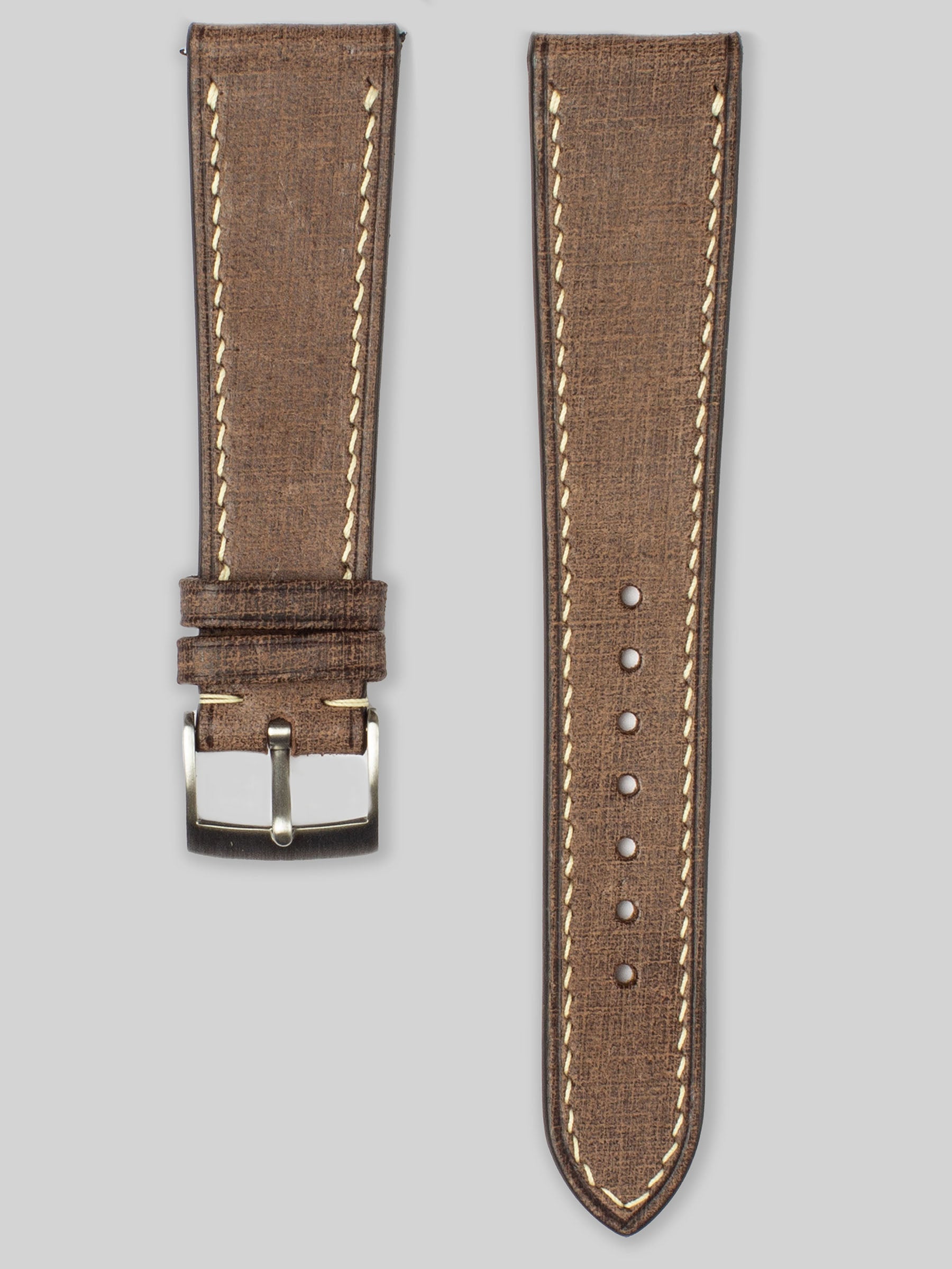 Babele Leather Watch Strap - Chocolate