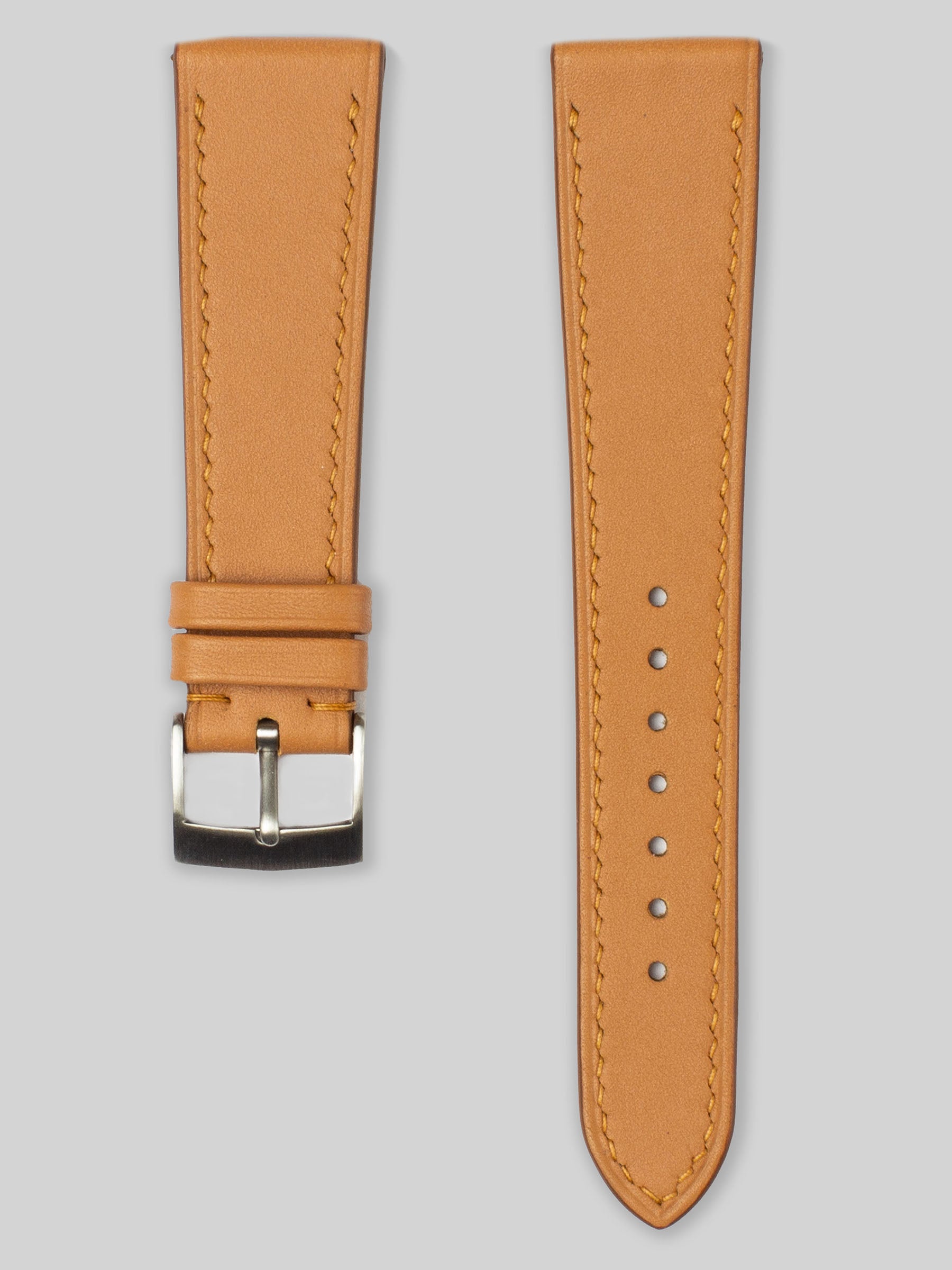 Barenia Leather Watch Strap - Tan