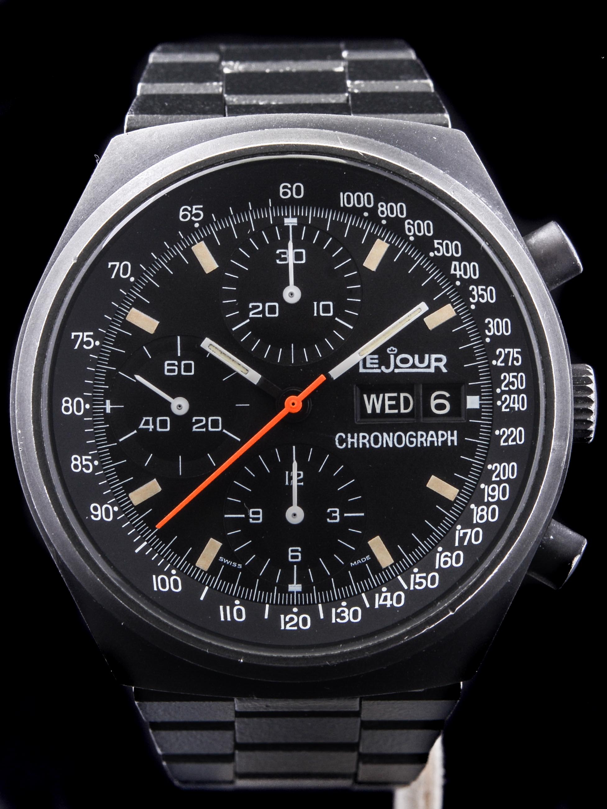 LeJour Chronograph Ref.7750 (Original PVD) "Top Gun"