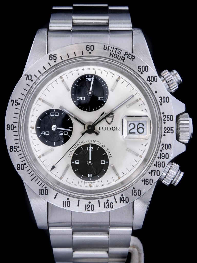 1979 Tudor Chronograph Big Block (Ref. 94300) Silver "Solo Dial"