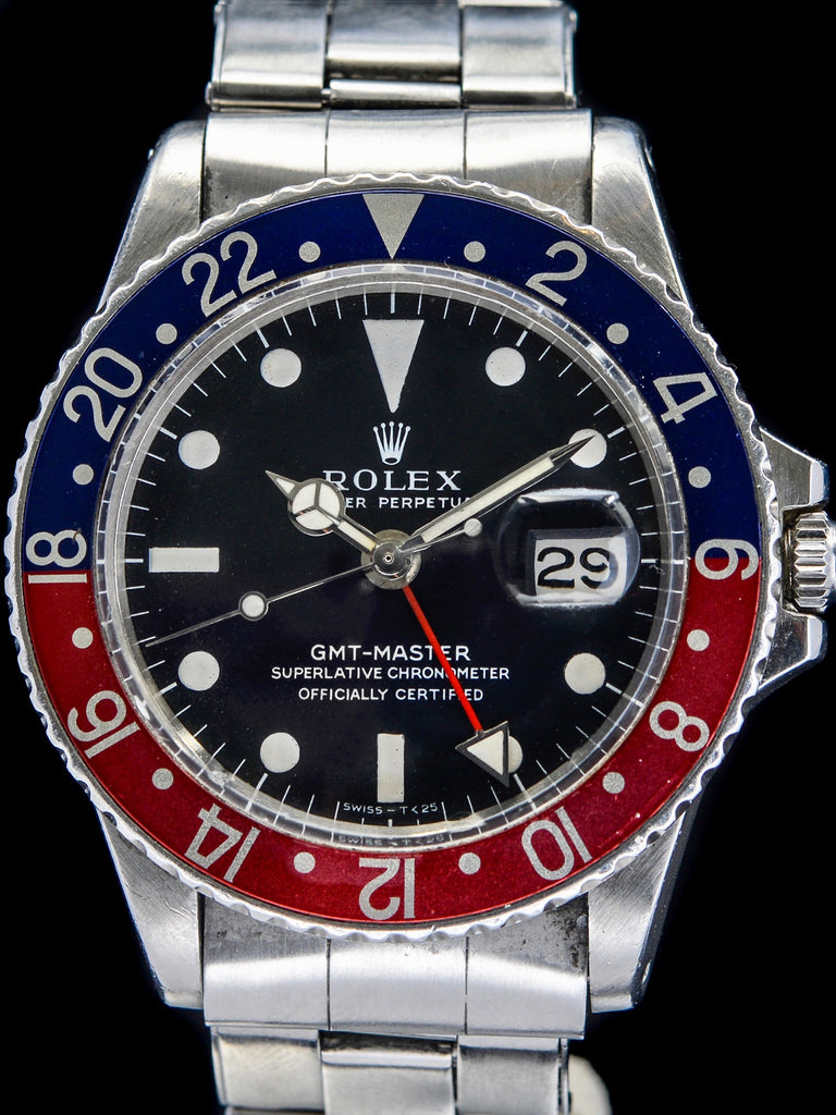 1970 Rolex GMT-Master (Ref. 1675) Mk. I "Long E"