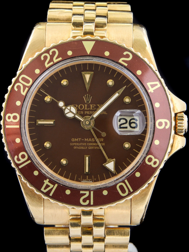 1969 Rolex GMT-Master (Ref. 1675) 18k YG