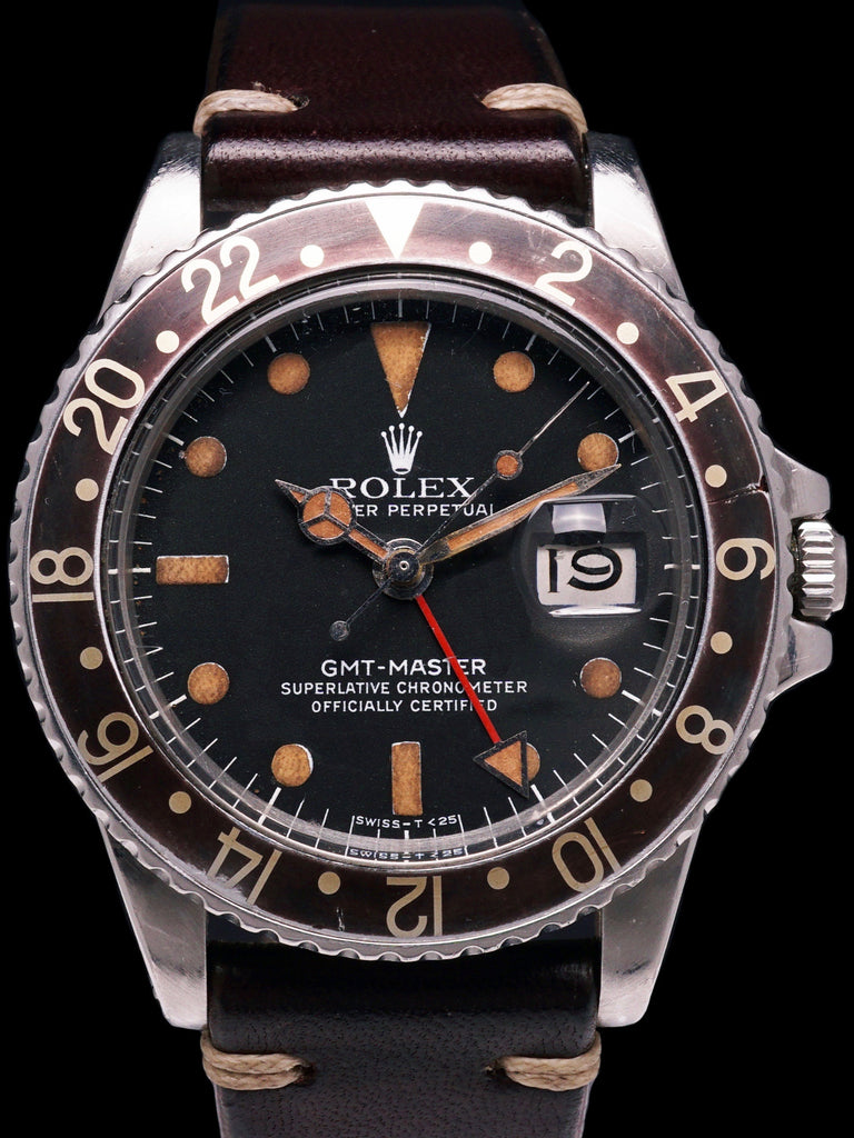 1978 Rolex GMT-Master (Ref. 1675) Mk. V "Pumpkin"