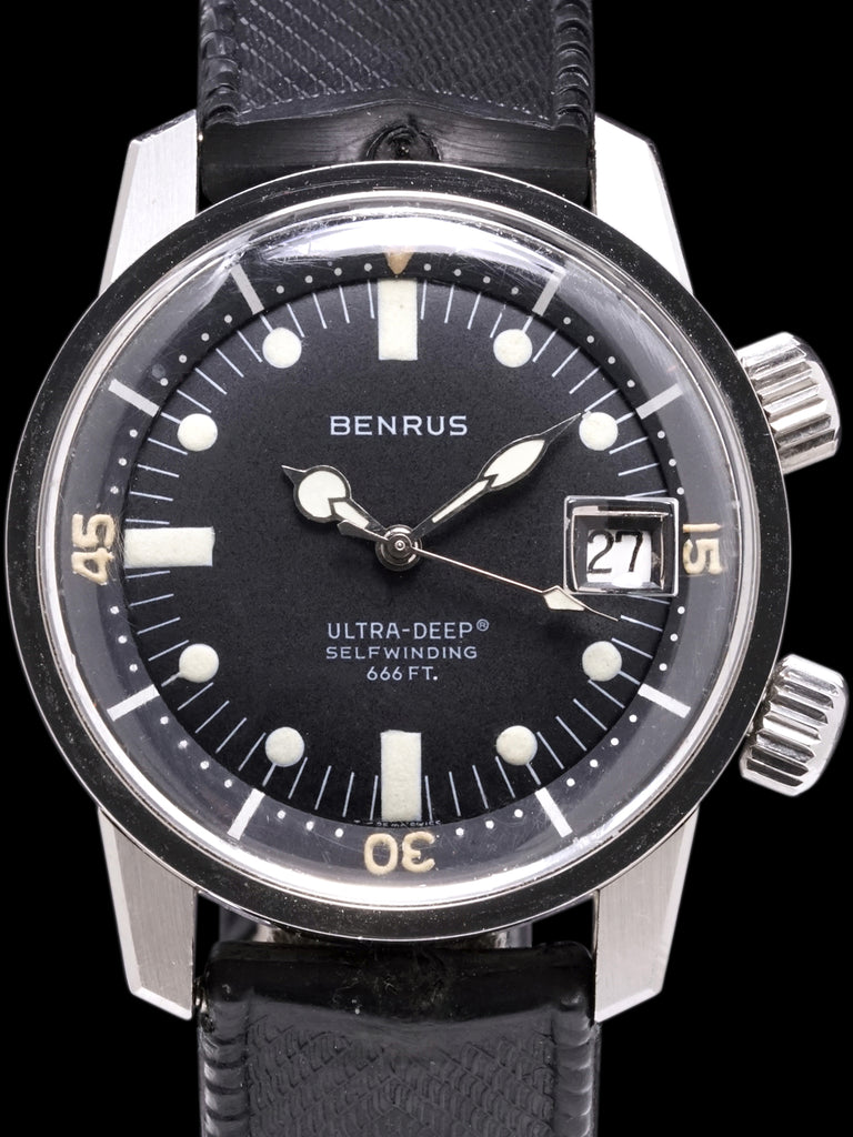 *Unpolished* 1960s Benrus Ultra-Deep (Ref. 6089) Super-Compressor