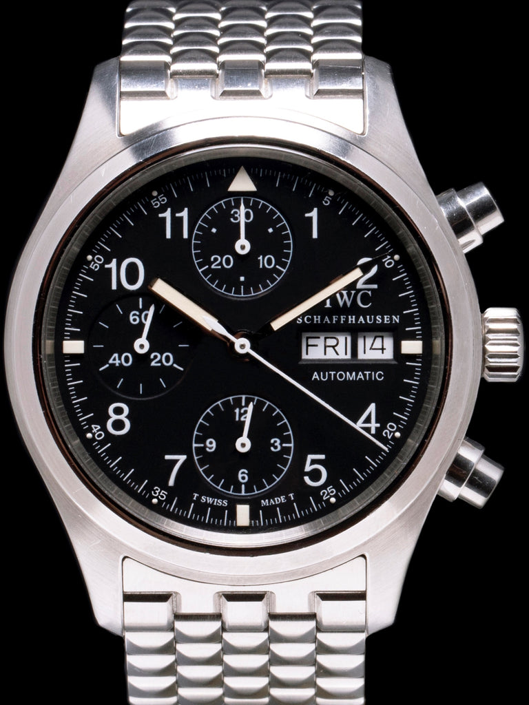 1990s IWC Flieger Chronograph (Ref. 3706) With Box and Papers