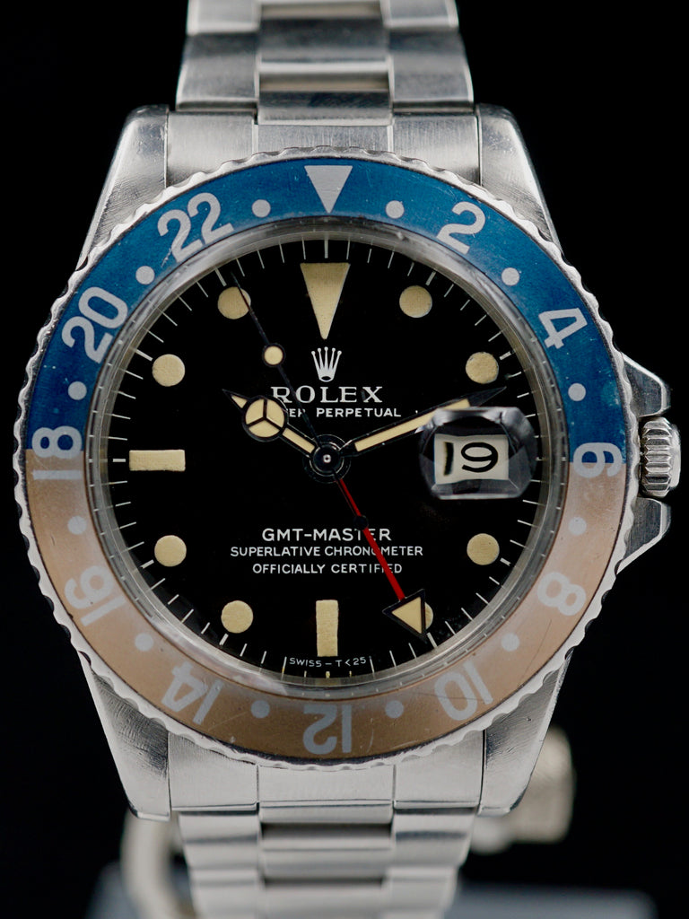 1969 Rolex GMT Master (Ref. 1675) MK I "Long E"